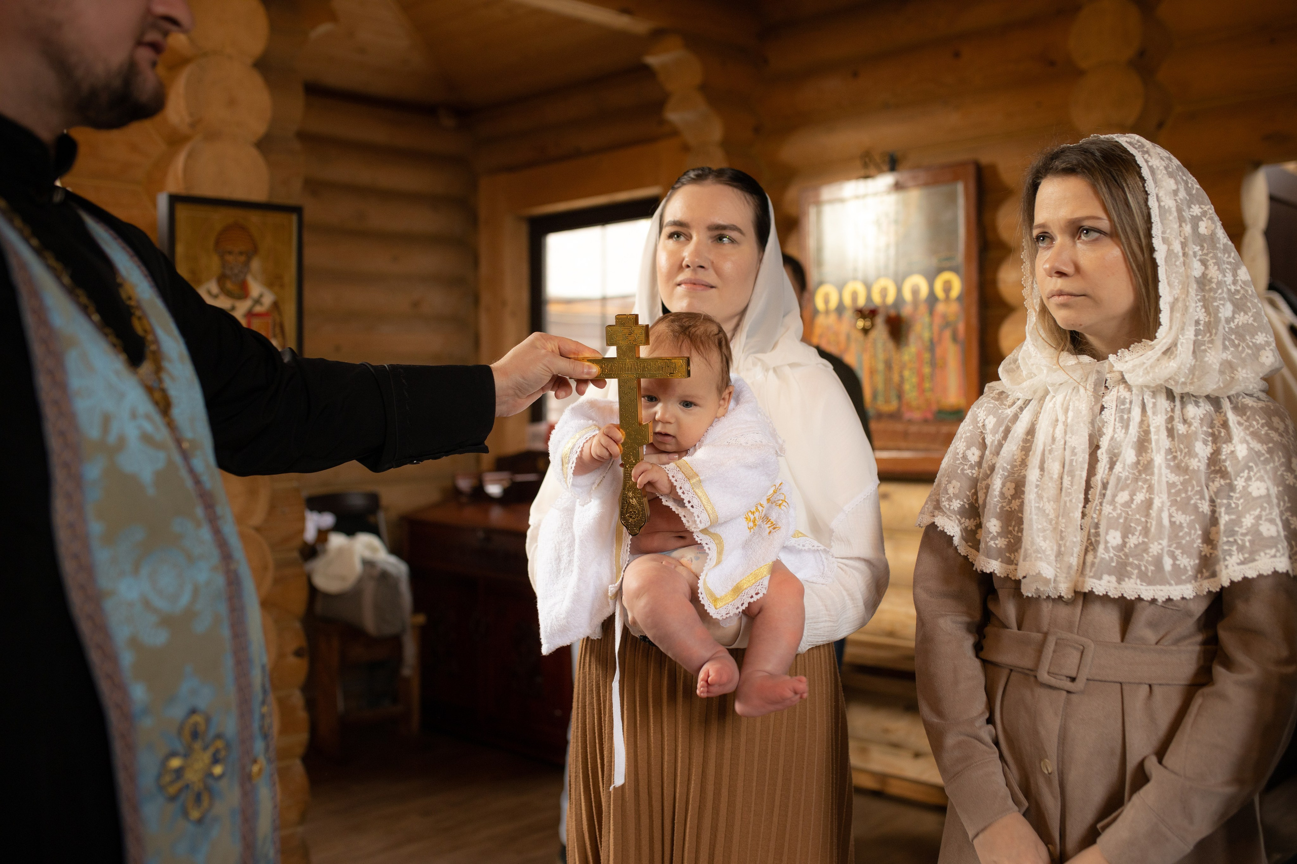 Таинство крещения Марка. Фотограф в Железнодорожном и Балашихе