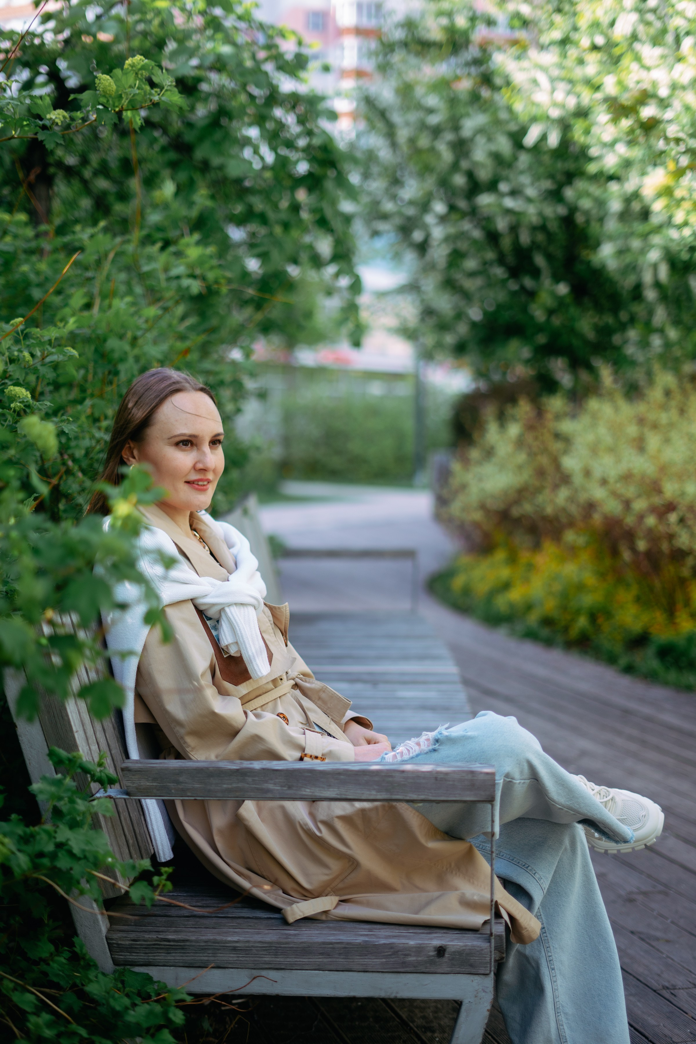 Екатерина в парке. Фотограф в Казани Алсу Багабиева