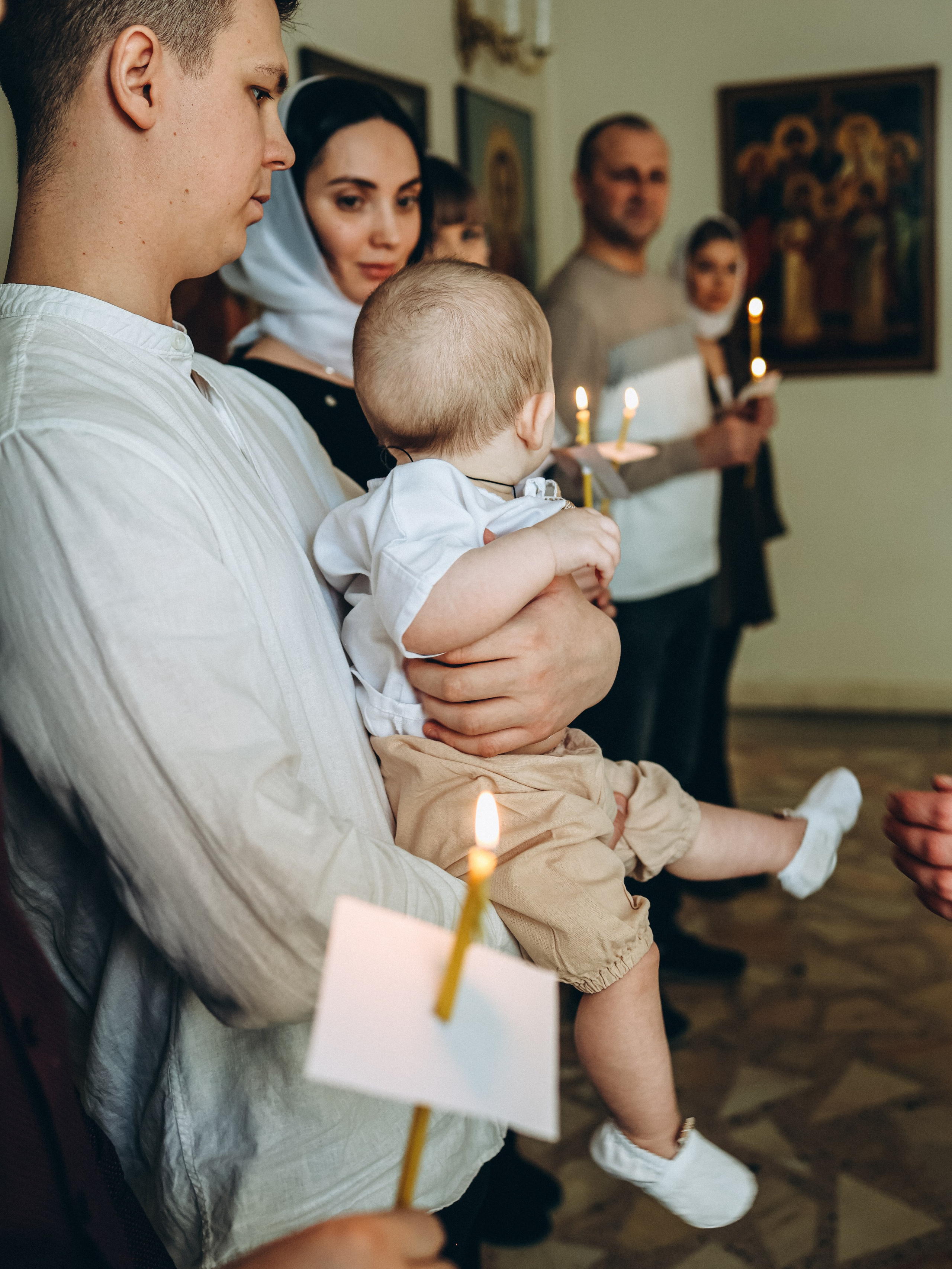 Крещение Матвея. Семейный и детский фотограф в  г. Екатеринбурге Холодова Юлия