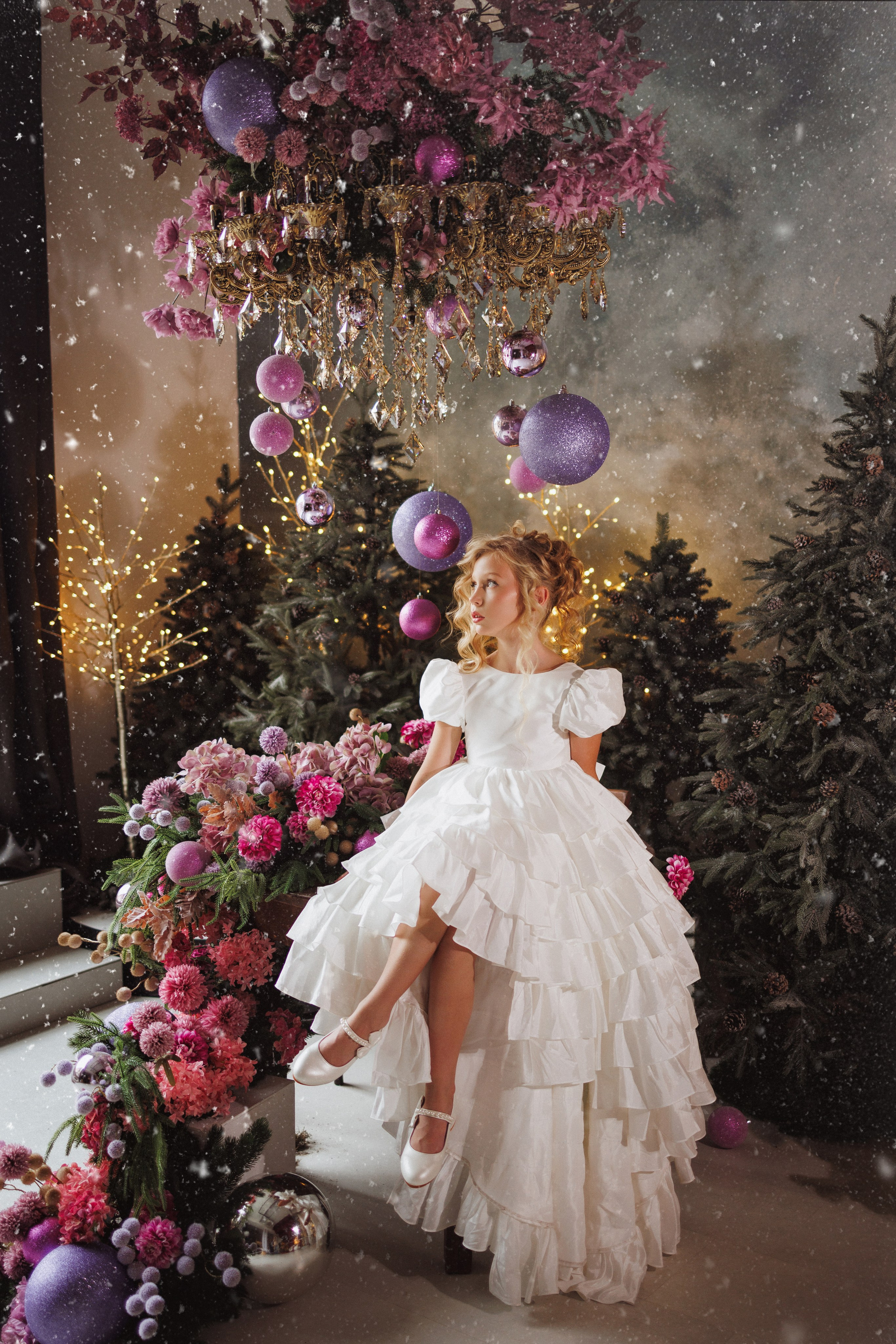 Новогодняя фотосессия в фотостудии «Океан», город Краснодар. Семейный и детский фотограф в Краснодаре Анна Трашкова