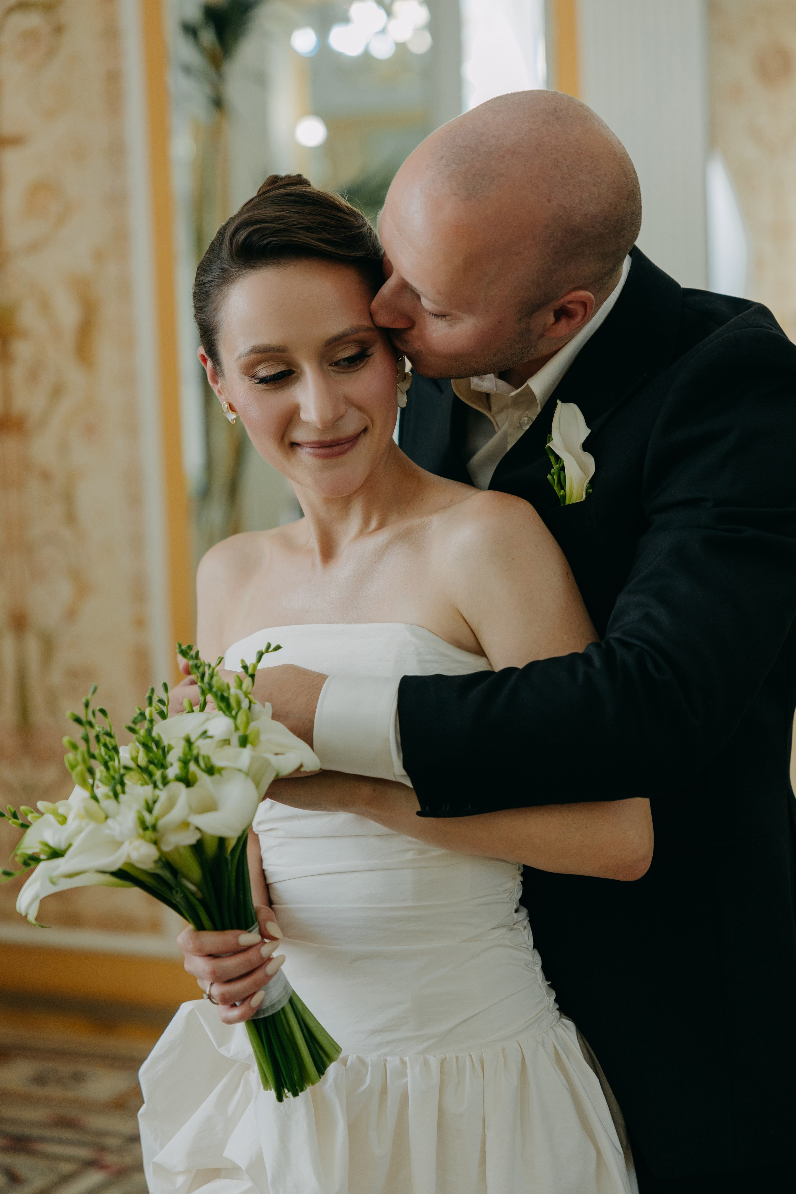 Лиза и Виталий | роспись в Грибоедовском + Аптекарский ог. Свадебный фотограф Москва Анастасия Храмова