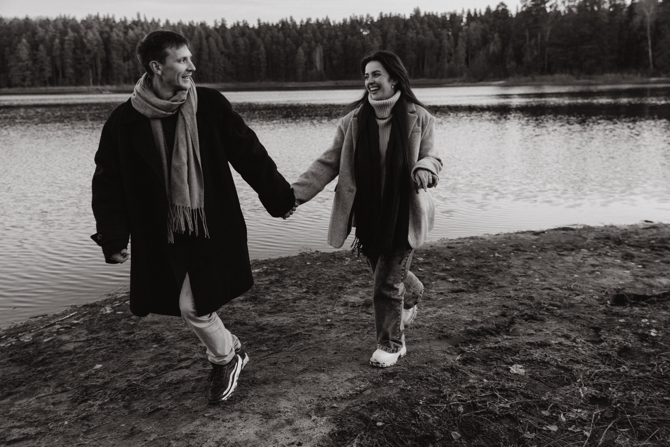 Миша и Юля, осень. Фотограф Ульяна Дивина в Нижнем Новгороде и Нижегородской области