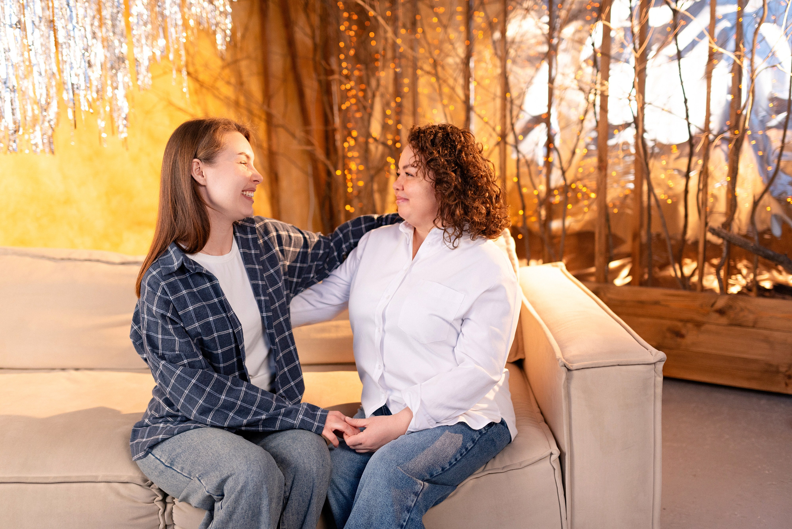 Семейная фотостудии Питер, зал Невский. Детский и семейный фотограф в Сургуте и Нефтеюганске Анна Старцева