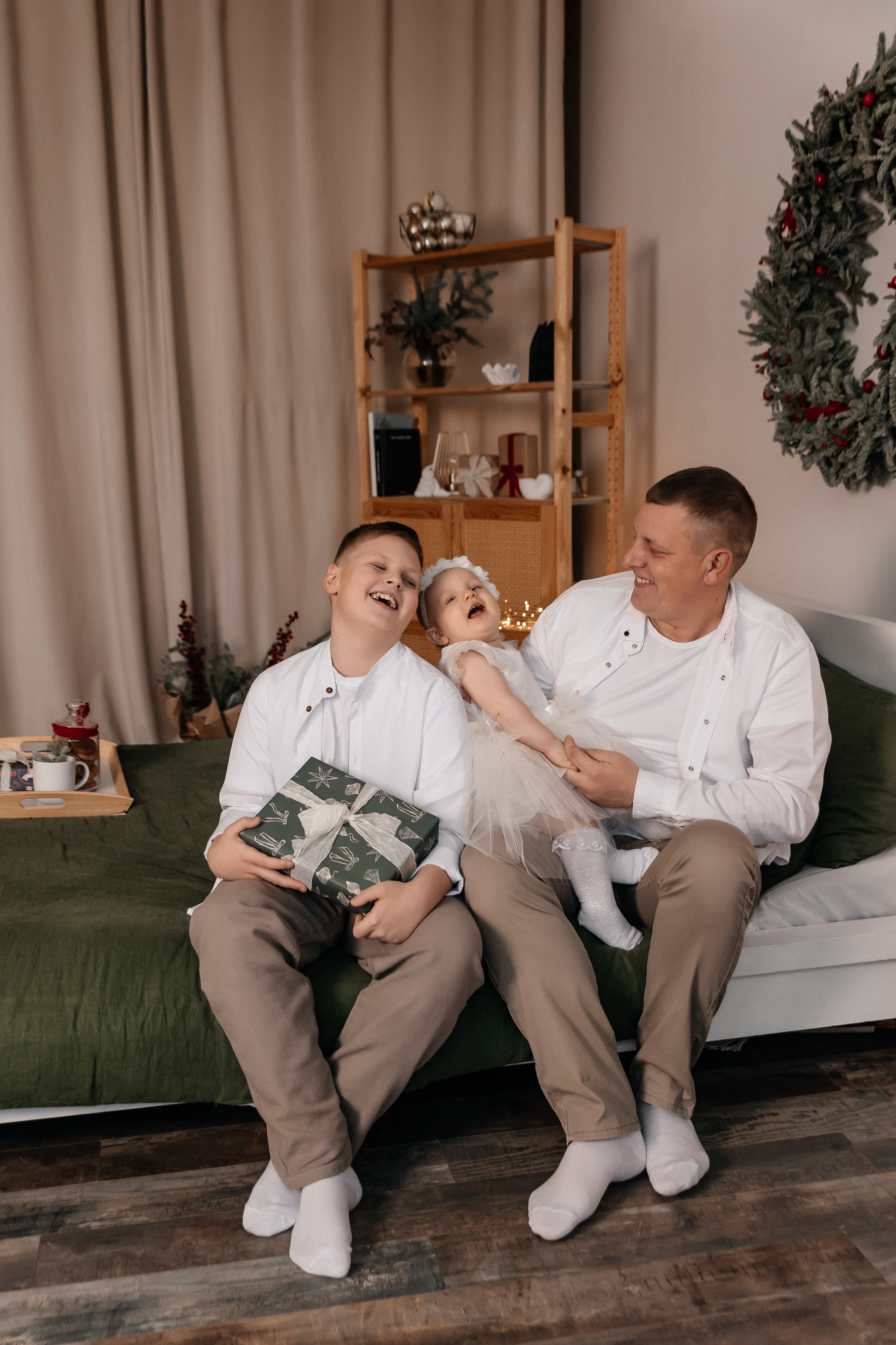 Новогодняя. Семейный фотограф Минск Усова Ольга