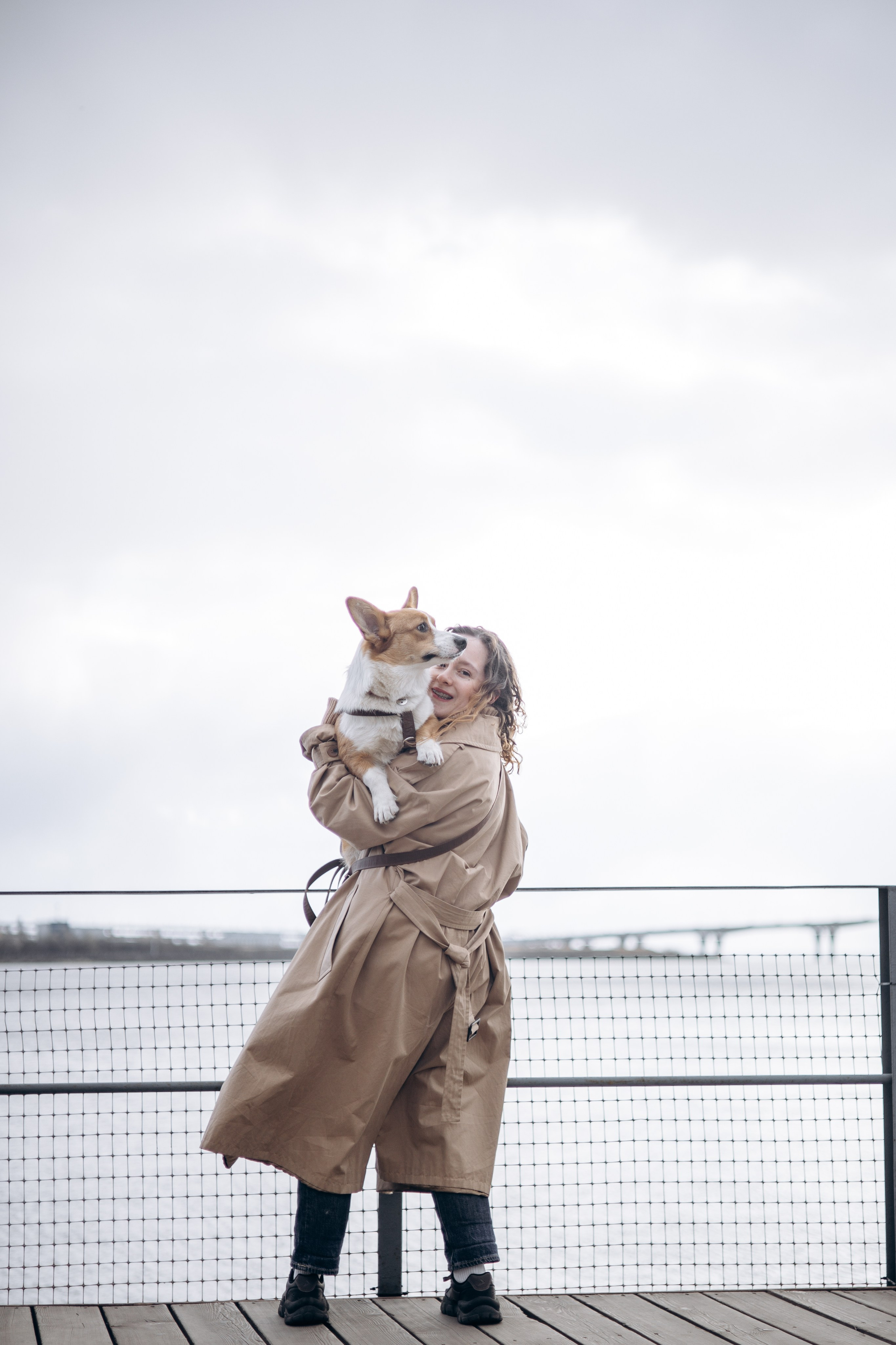 Александра и Мика. Фотограф животных Евгения Верцинская