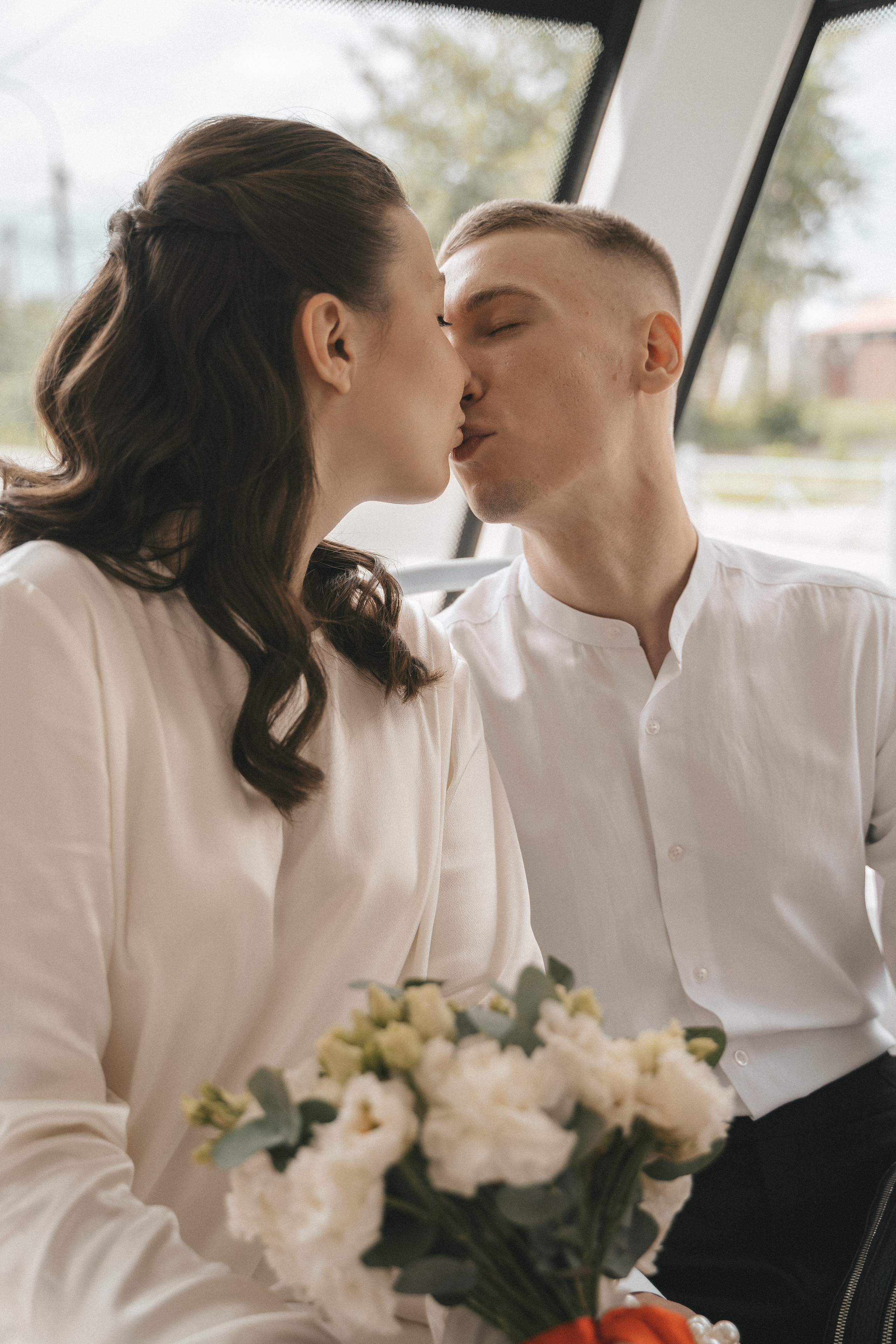 Никита и Аня в городе. Семейный, портретный фотограф Новосибирск. Оля Адова