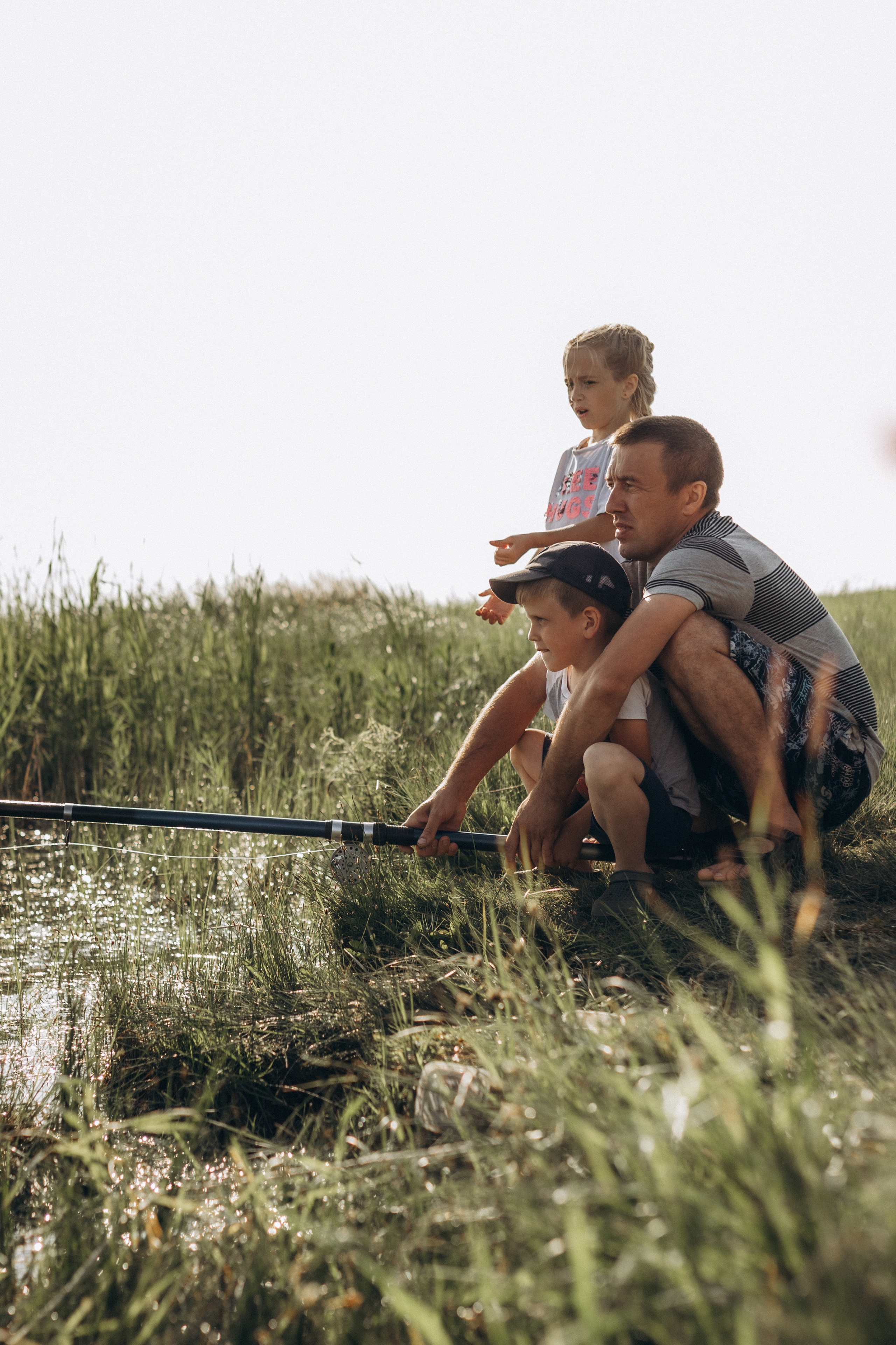 Семейная рыбалка. Семейный фотограф lifestyle в Новосибирске Елена Шпилевая