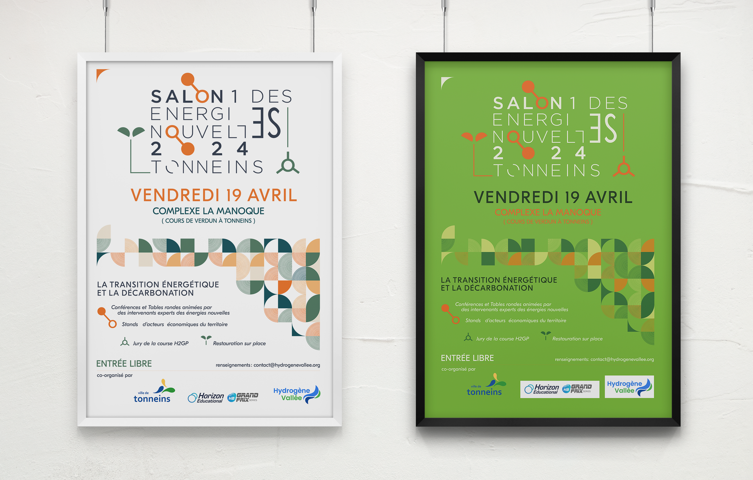 Saloni poster. Branding and Interiors