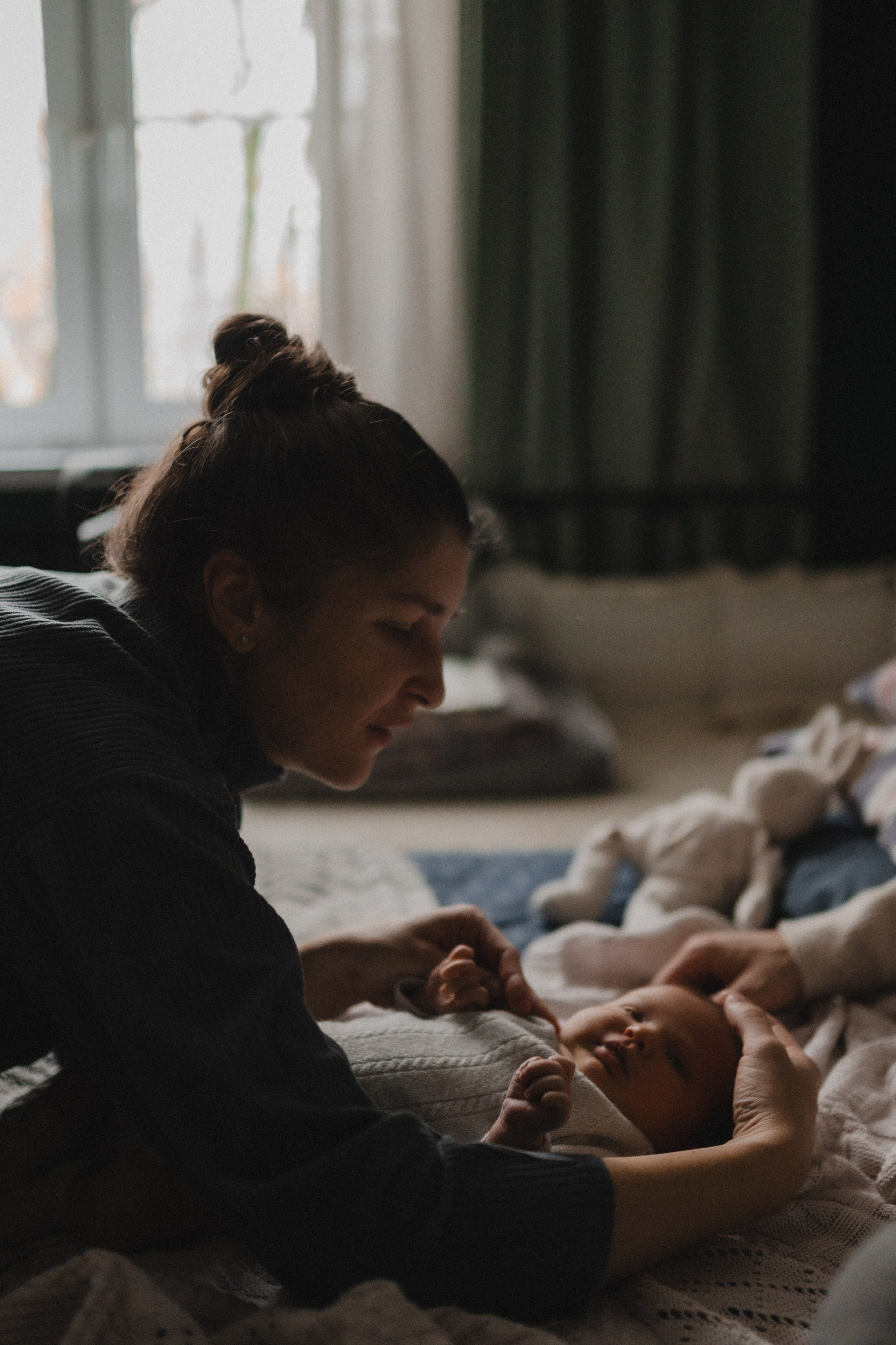 Дима, Нелли, Марк, Нина и Кира дома. Семейный и свадебный lifestyle-фотограф в Москве Мария Петрова