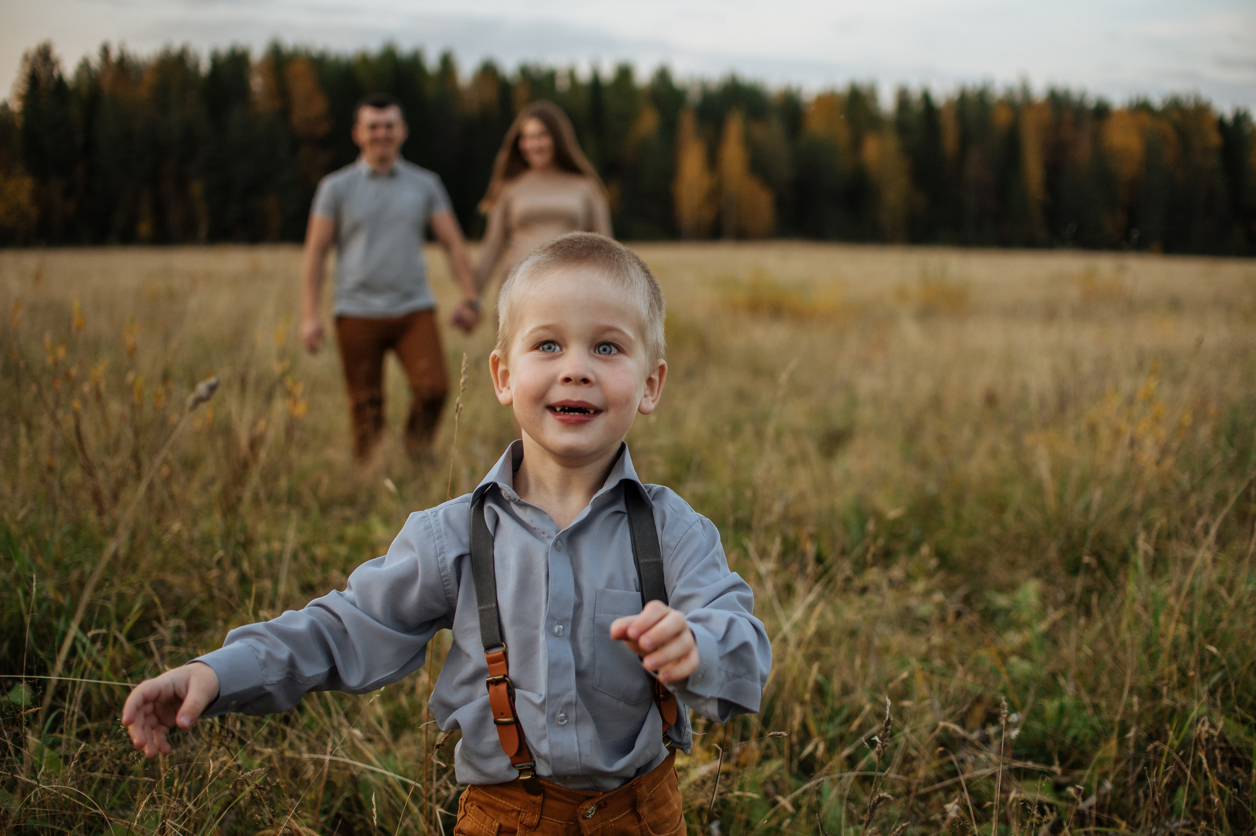 Прогулка семьи Евгении и Василия. Фотограф Мария Орлова (Мирный, Плесецк, Каргополь)