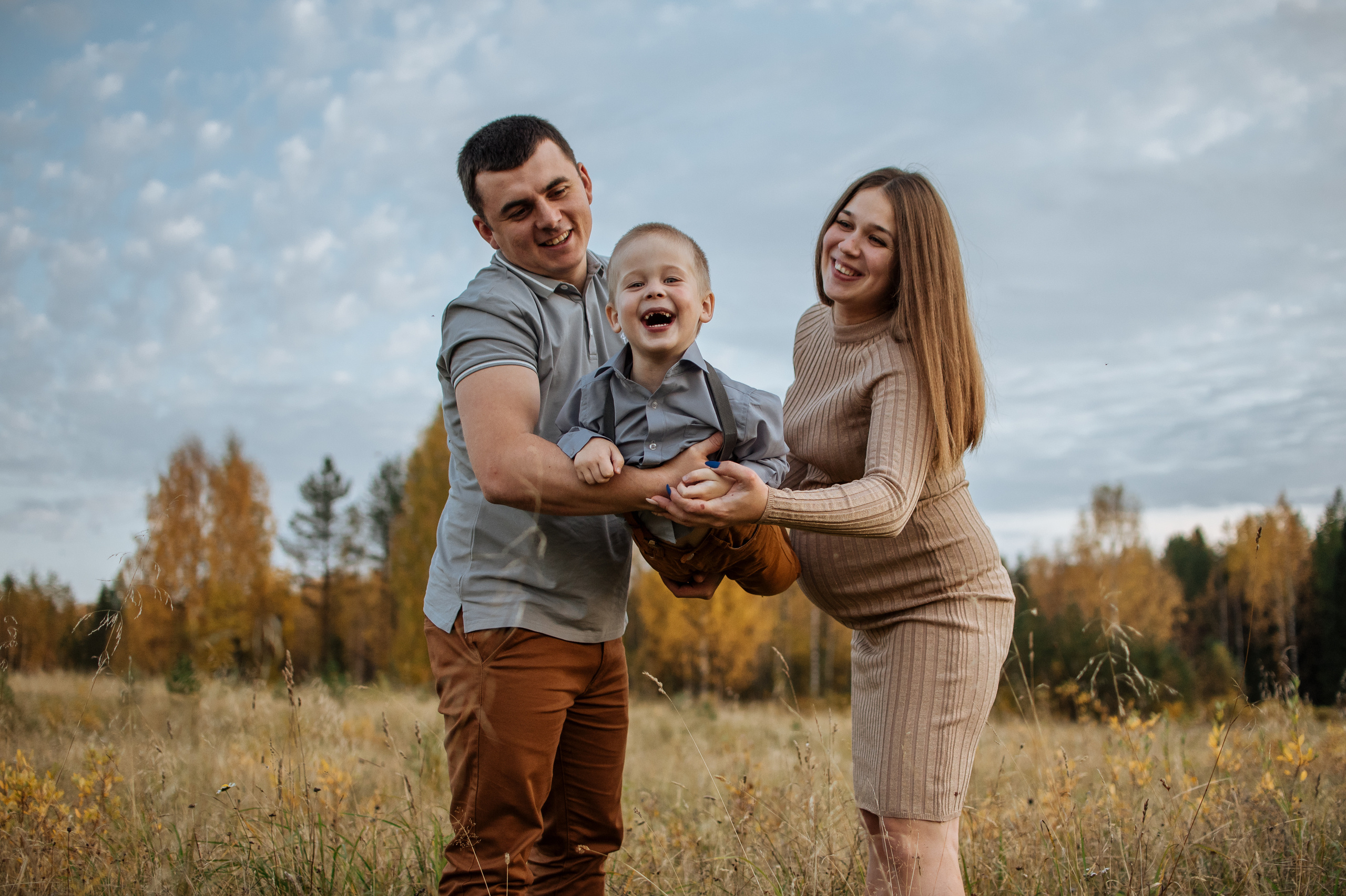 Прогулка семьи Евгении и Василия. Фотограф Мария Орлова (Мирный, Плесецк, Каргополь)