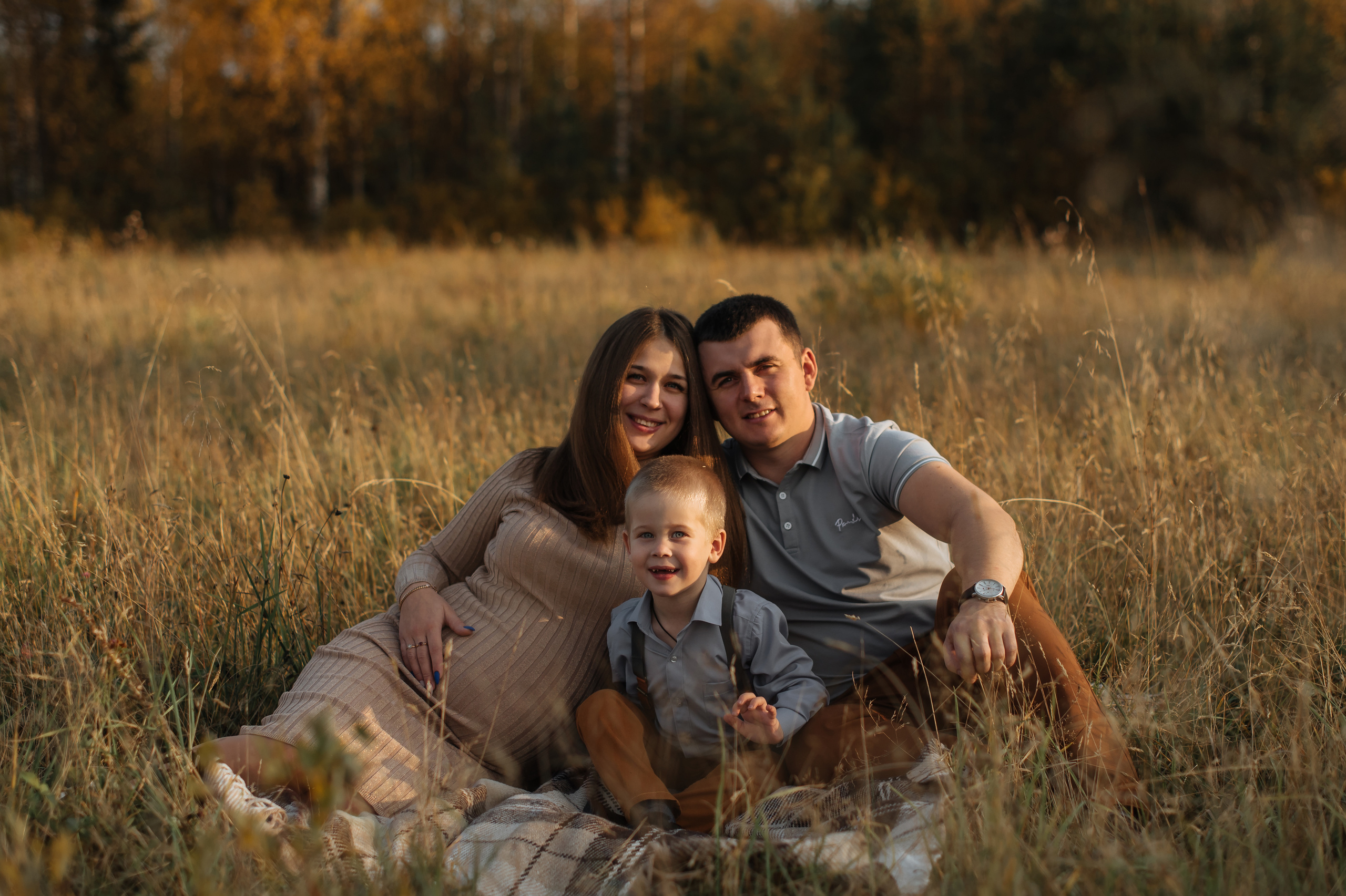 Прогулка семьи Евгении и Василия. Фотограф Мария Орлова (Мирный, Плесецк, Каргополь)