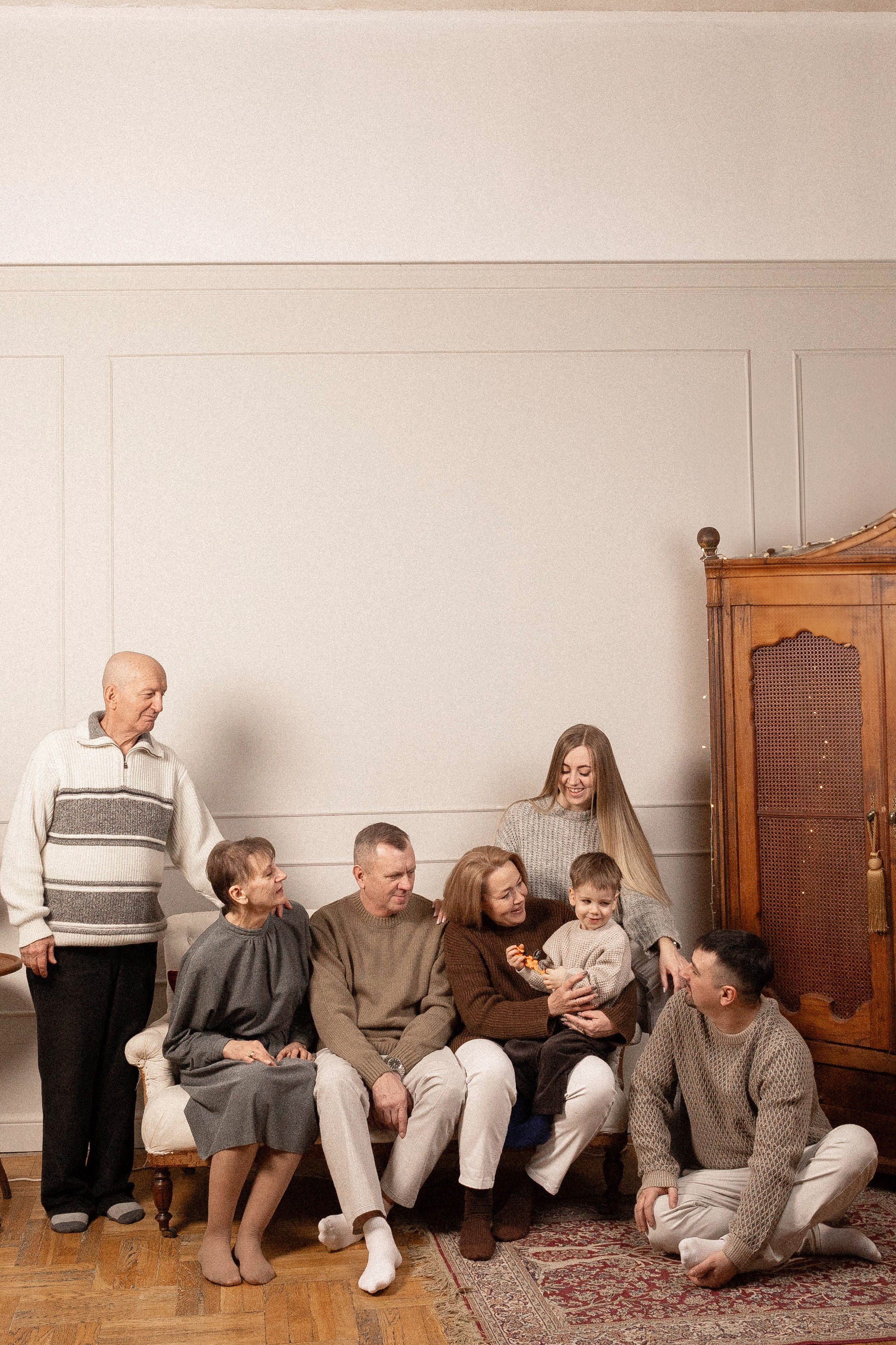 Рождественская семейная история. Свадебный и портретный фотограф Соломко Диана