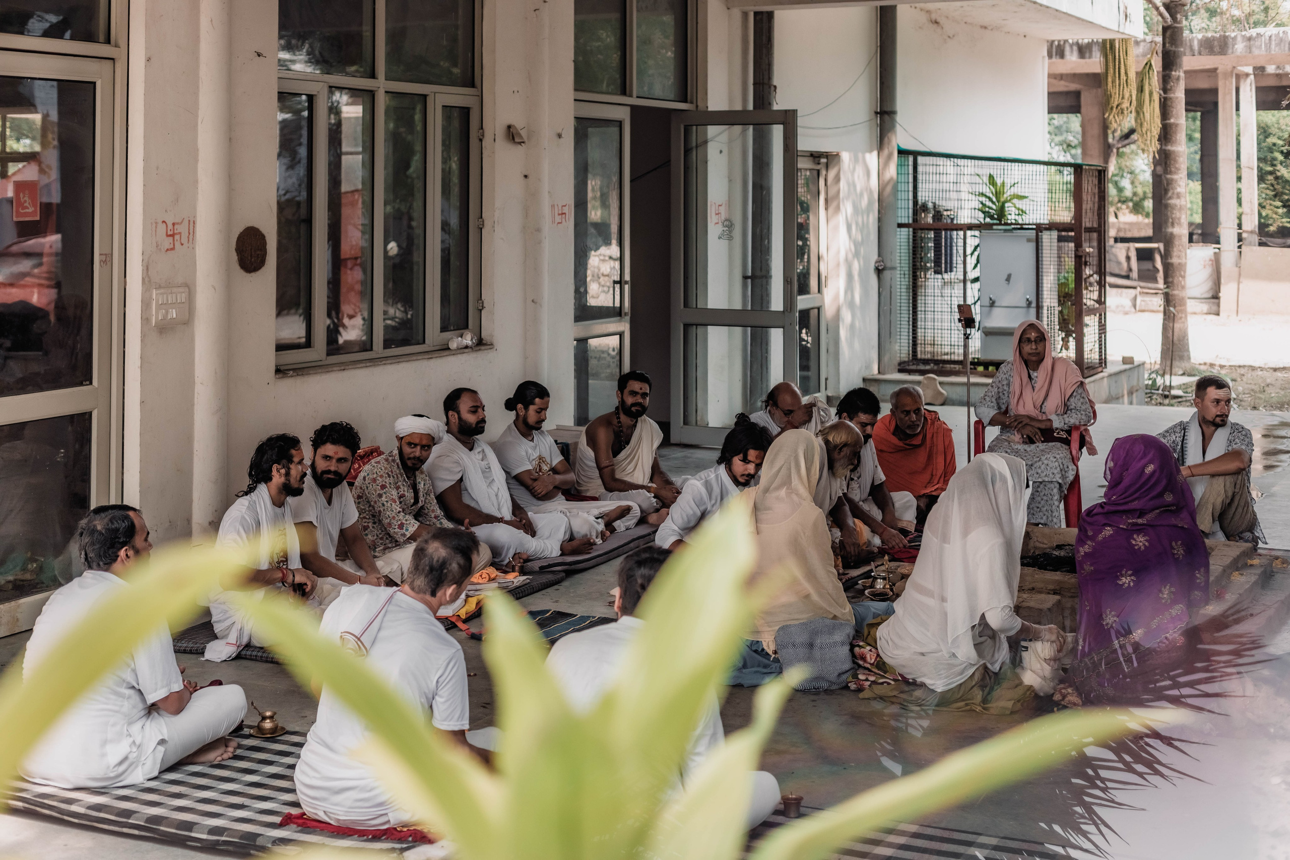 Pitri Paksha yagyas & poojas Devraha Baba ji ashram. Mariam Bagdasaryan