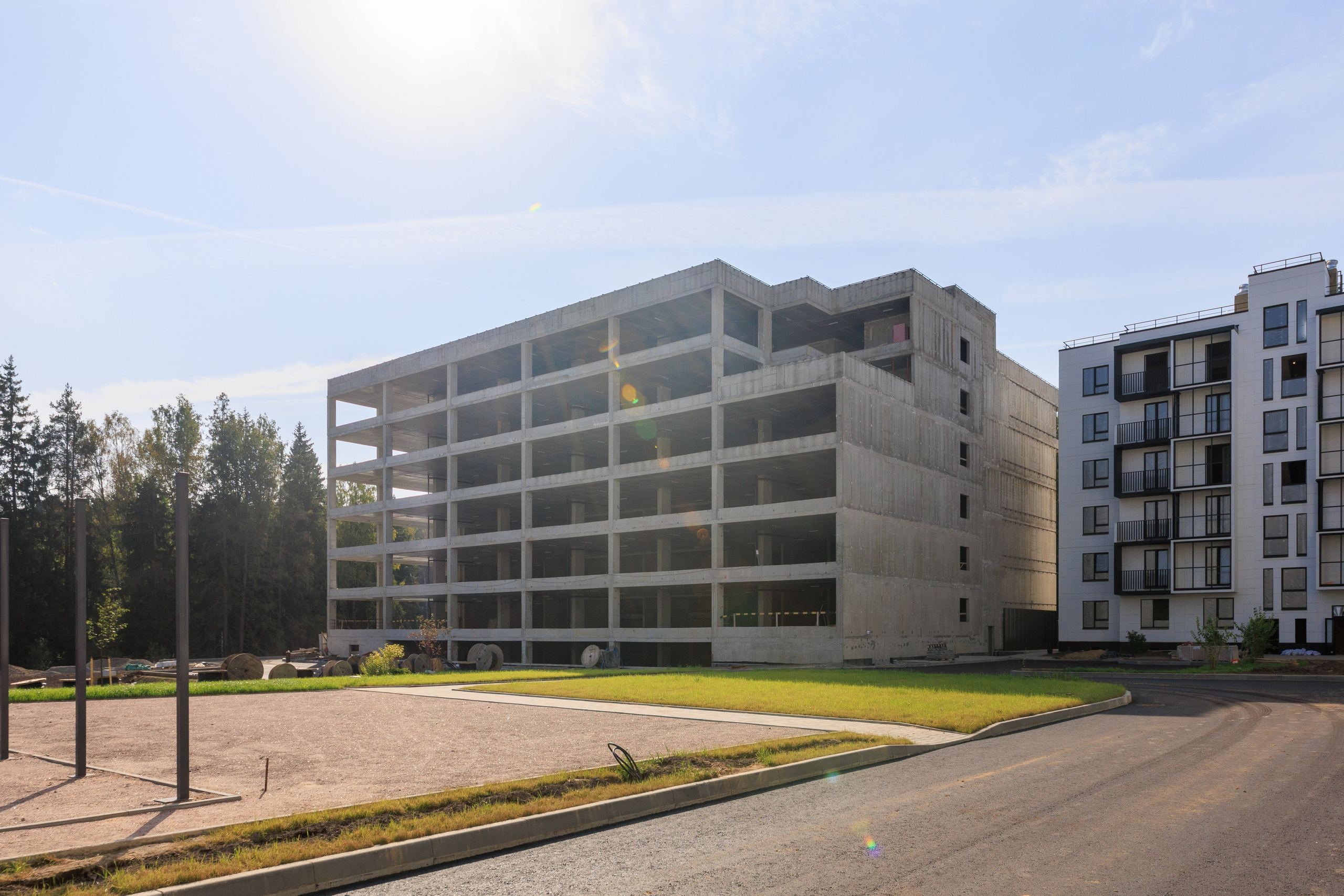 Архитектурная и репортажная фотосъёмка для застройщика