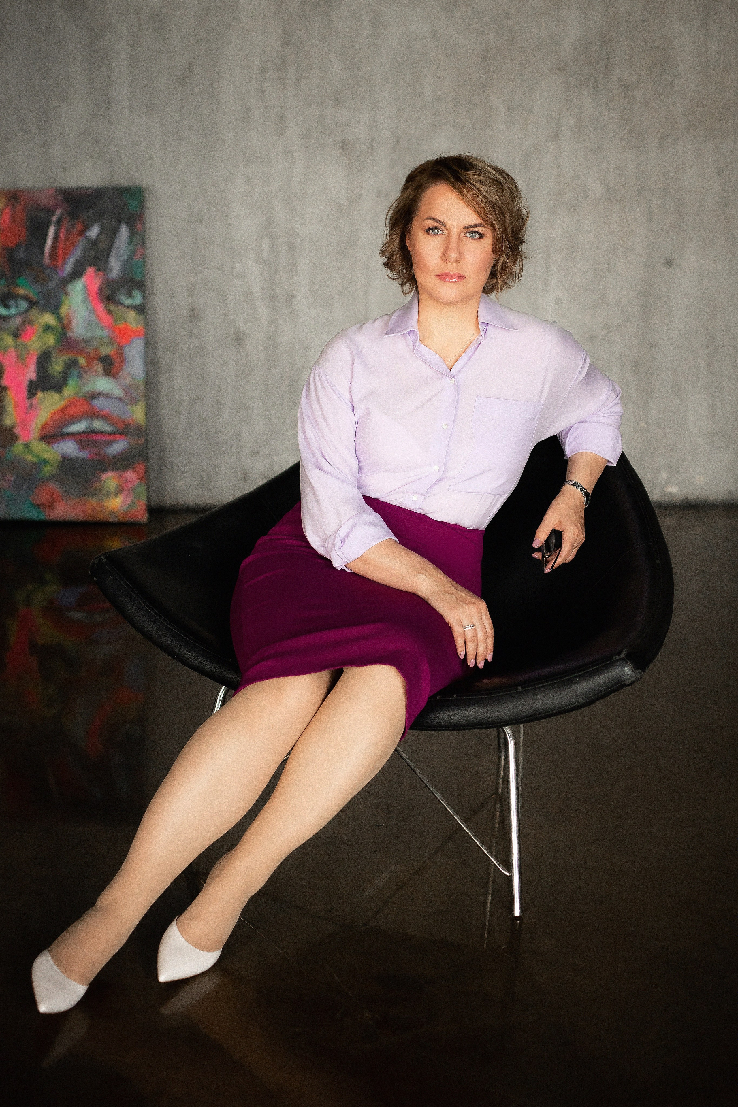 Деловой портрет для Виктории. Семейный фотограф в Москве