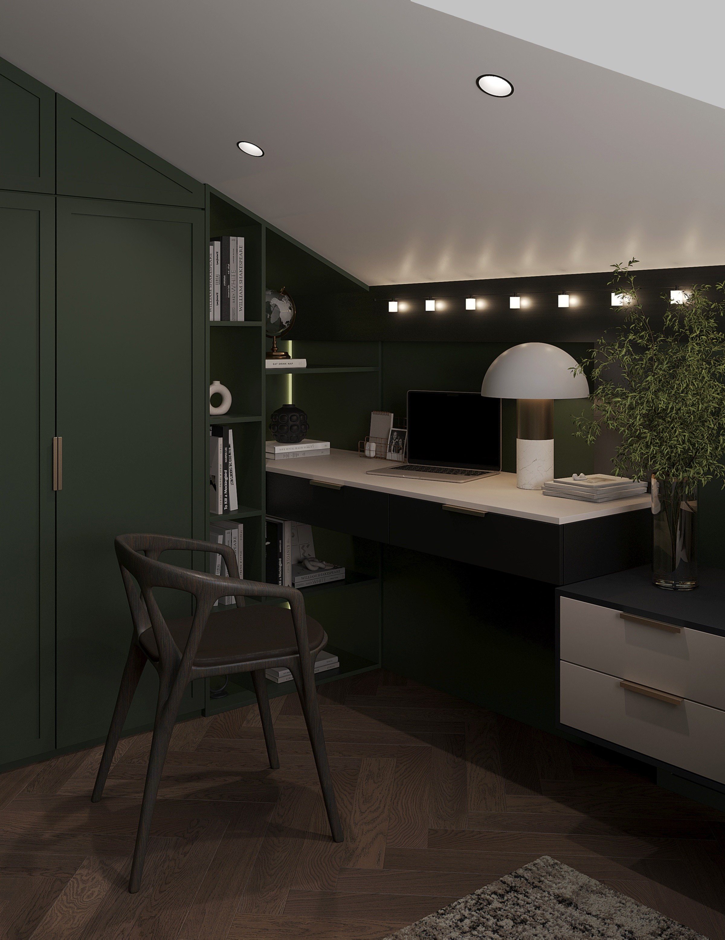 Проект Фахверк Омск. Студия дизайна интерьера Лактионовой Елены