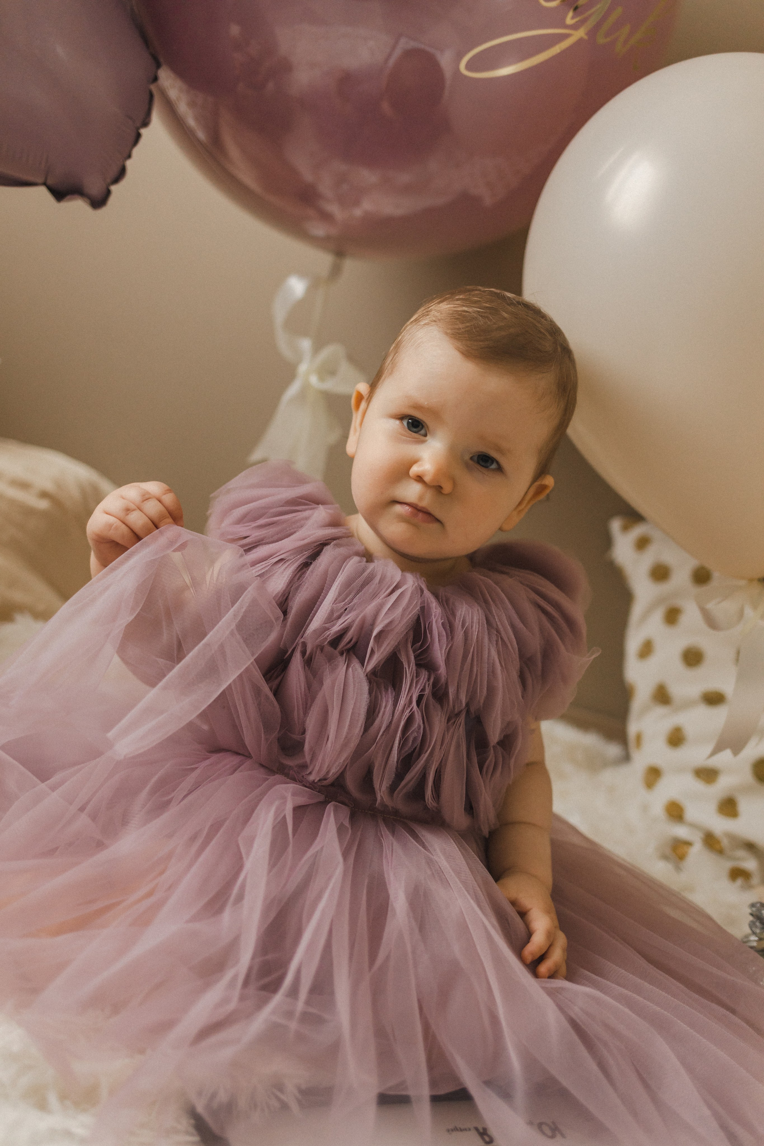 Аглае 1 годик. Семейный фотограф в Москве