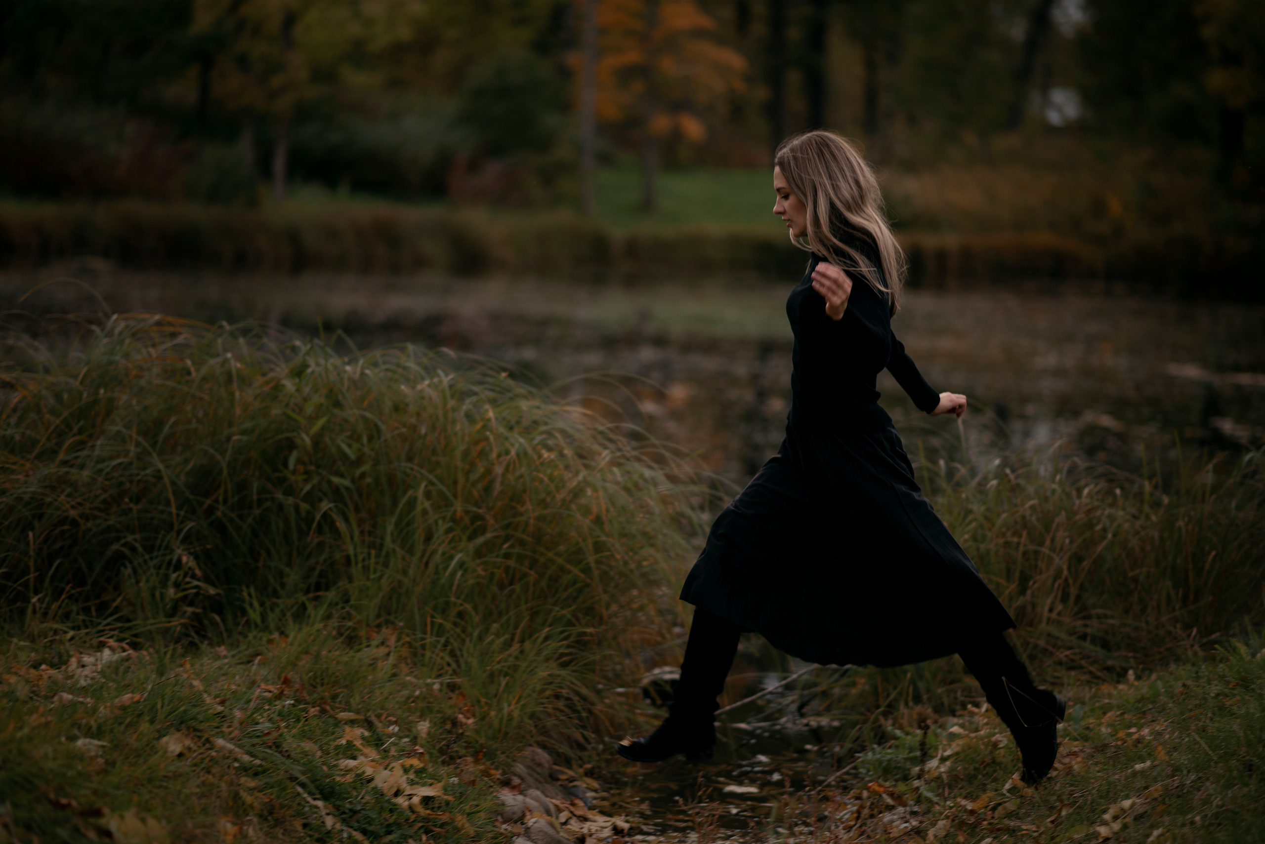 Портретная фотосессия в осеннем парке. Юля Дэй • Фотограф, Санкт-Петербург