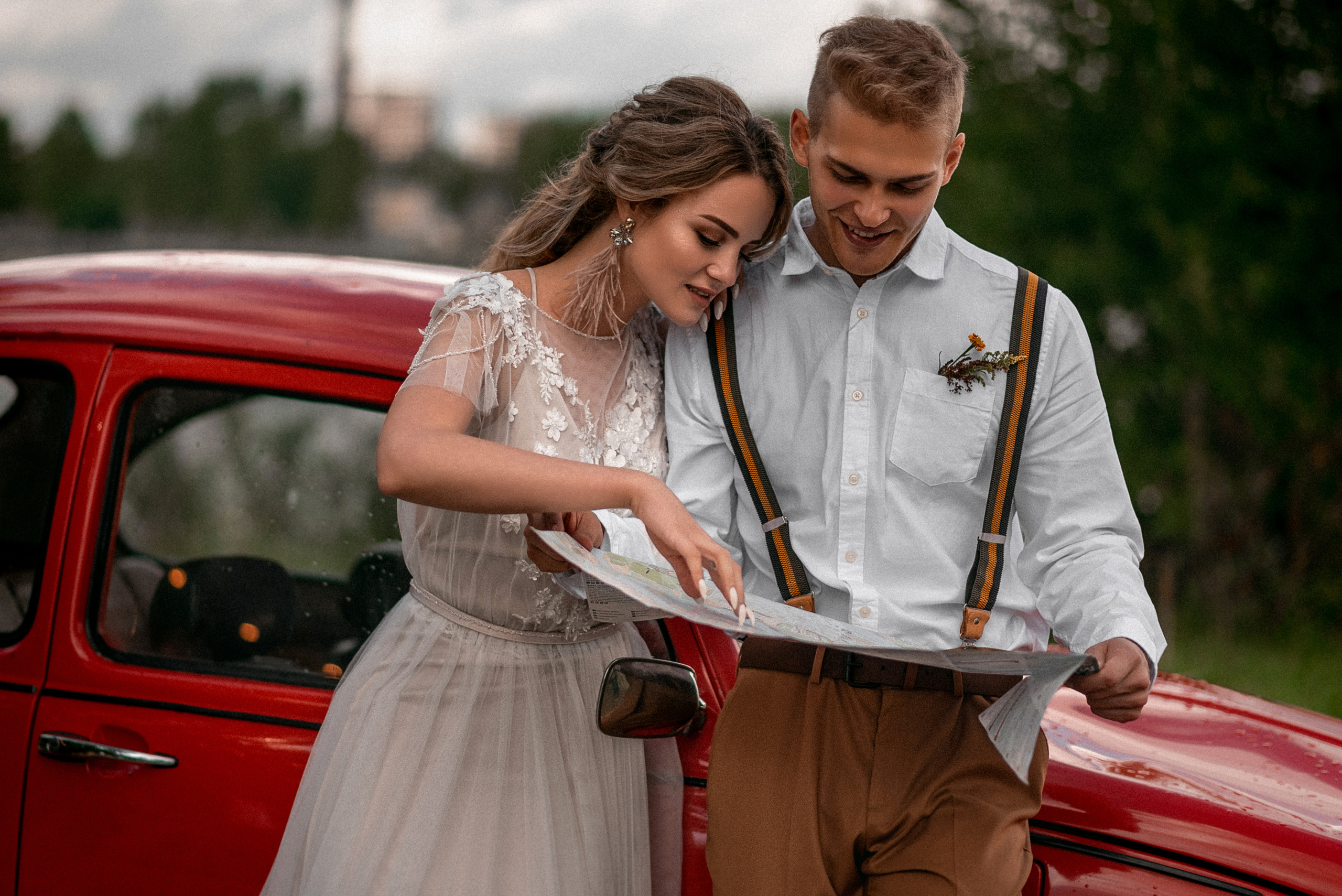 Необычная свадебная фотосессия в стиле роад-муви. Юля Дэй • Фотограф, Санкт-Петербург