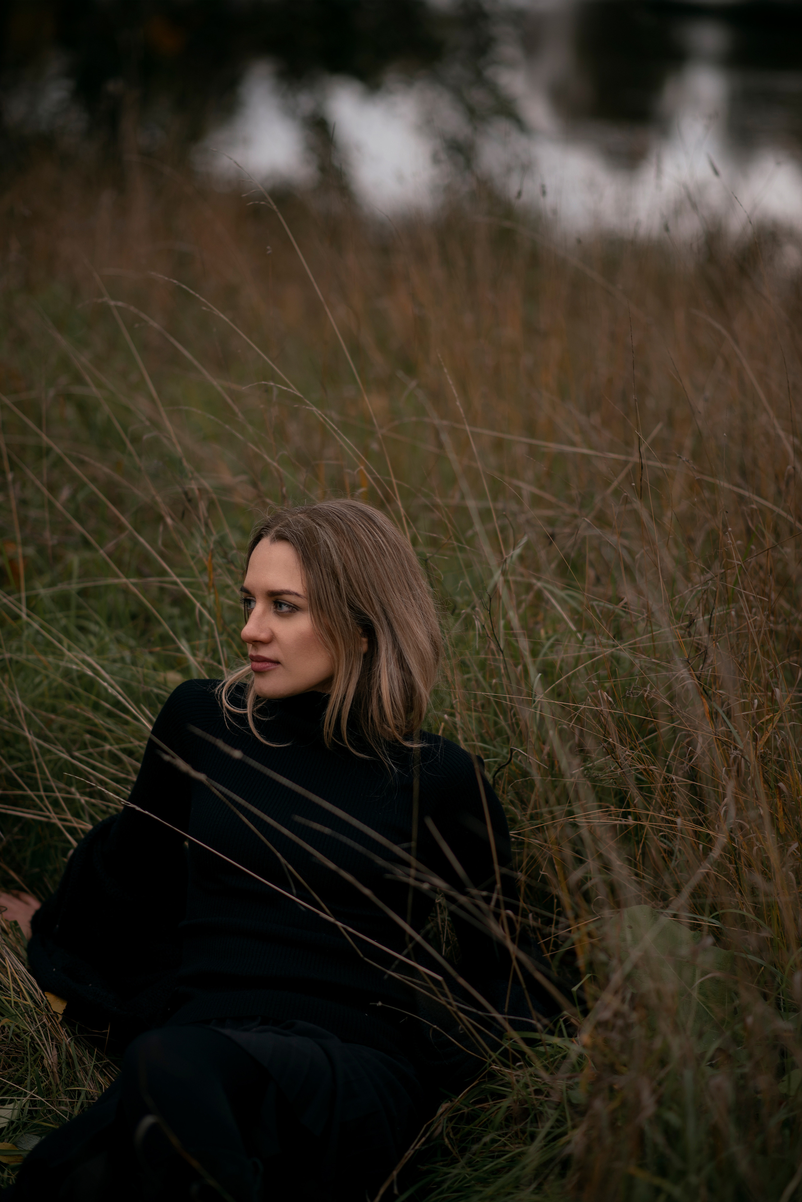 Портретная фотосессия в осеннем парке. Юля Дэй • Фотограф, Санкт-Петербург