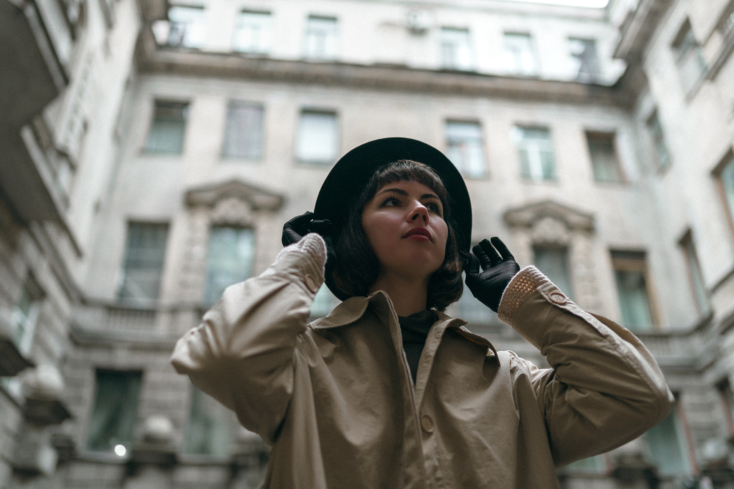 Фотосессия в стиле фильмов Балабанова. Юля Дэй • Фотограф, Санкт-Петербург