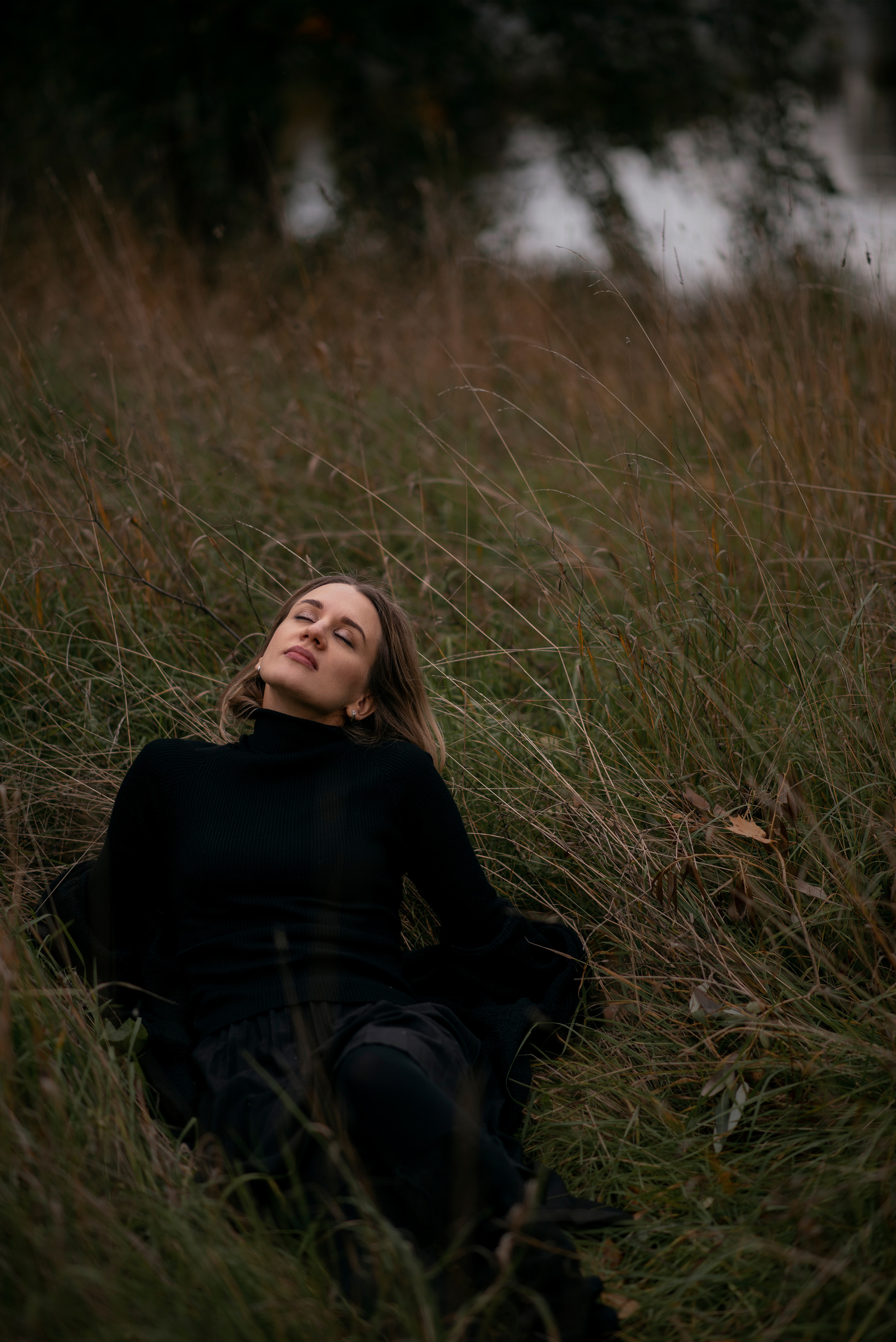 Портретная фотосессия в осеннем парке. Юля Дэй • Фотограф, Санкт-Петербург