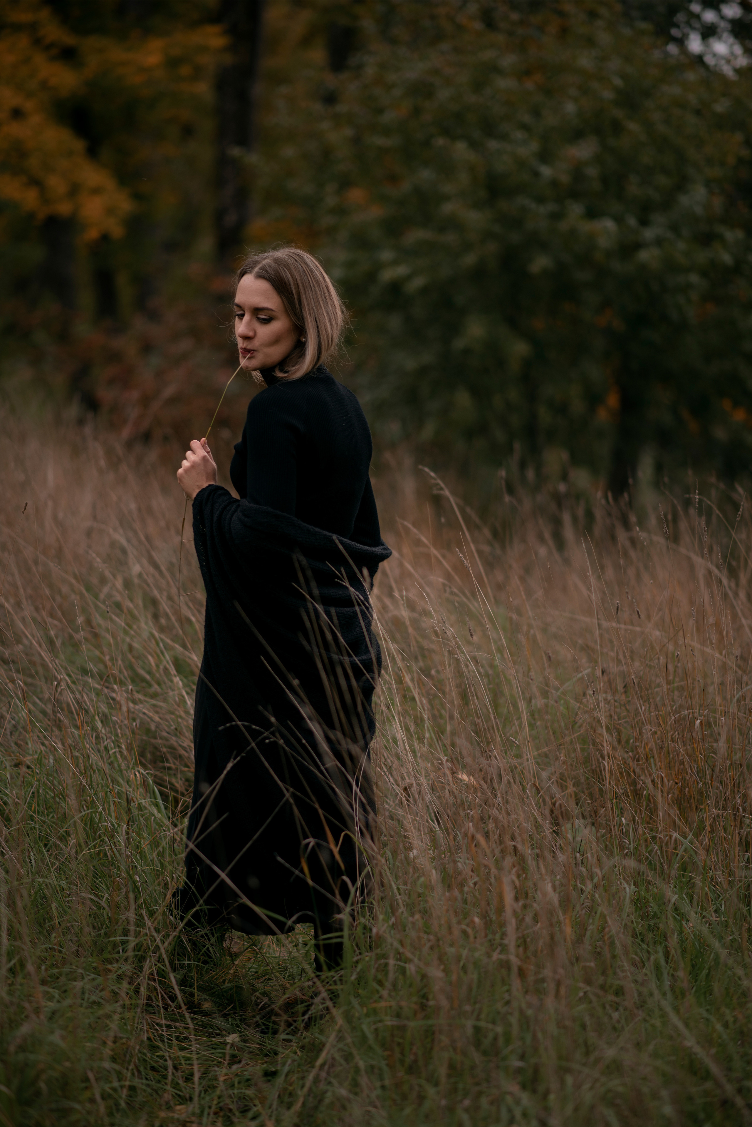 Портретная фотосессия в осеннем парке. Юля Дэй • Фотограф, Санкт-Петербург