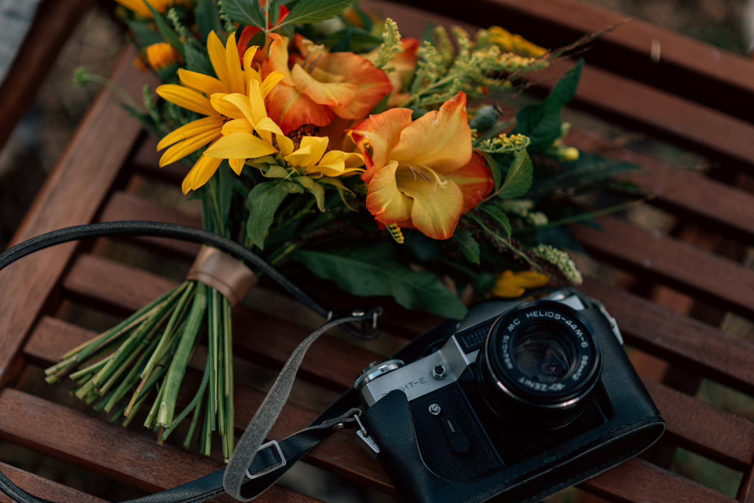 Необычная свадебная фотосессия в стиле роад-муви. Юля Дэй • Фотограф, Санкт-Петербург