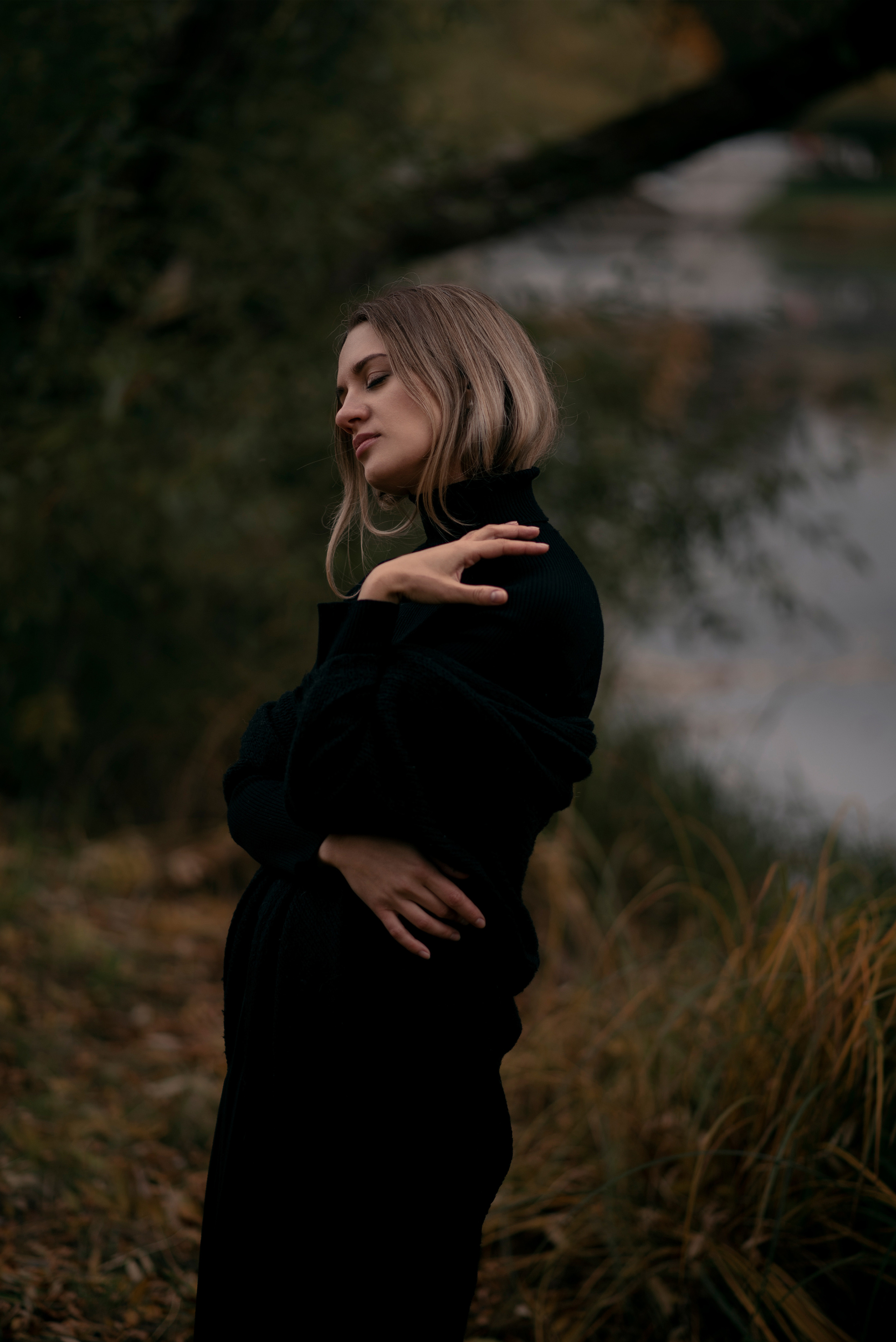 Портретная фотосессия в осеннем парке. Юля Дэй • Фотограф, Санкт-Петербург