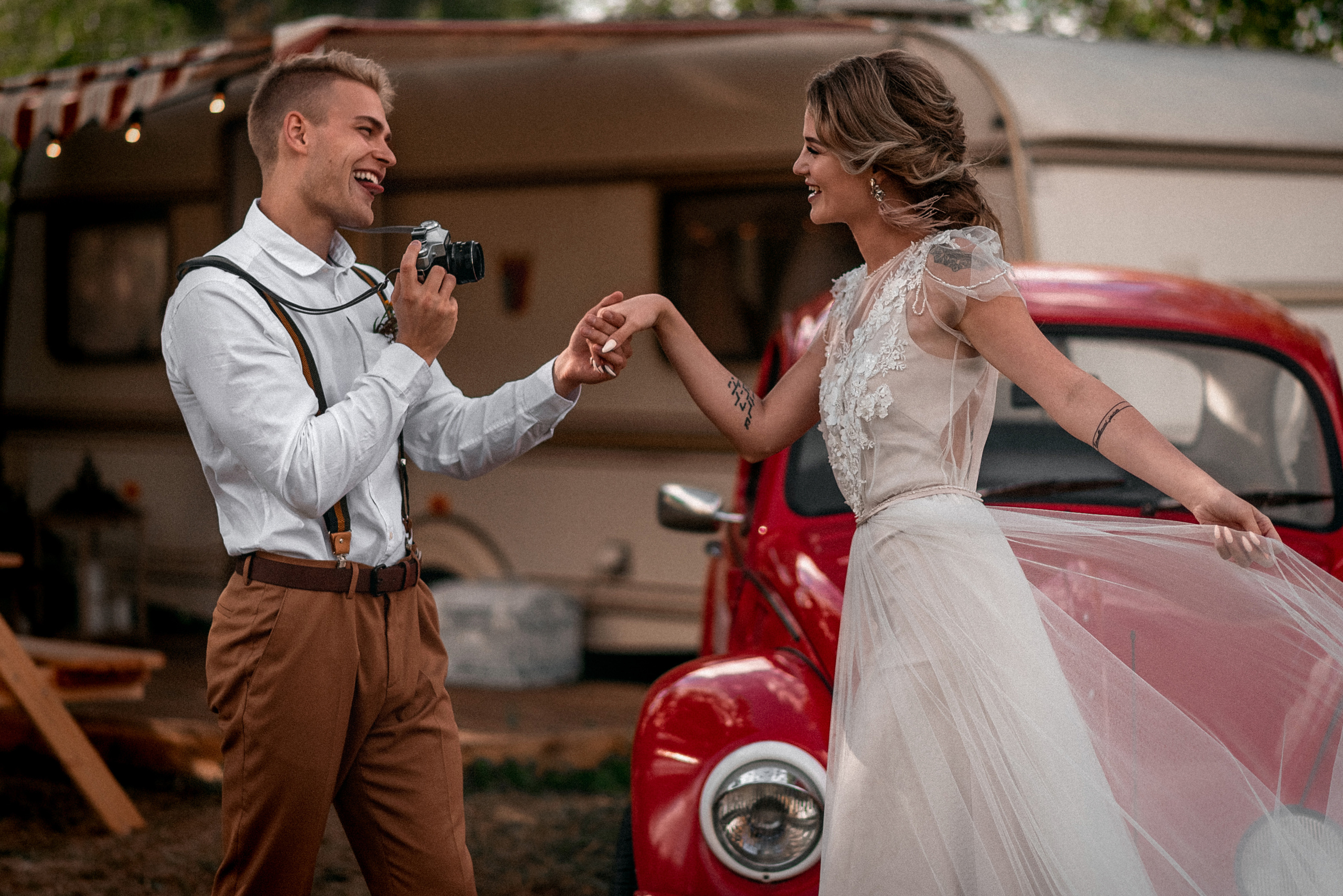 Необычная свадебная фотосессия в стиле роад-муви. Юля Дэй • Фотограф, Санкт-Петербург