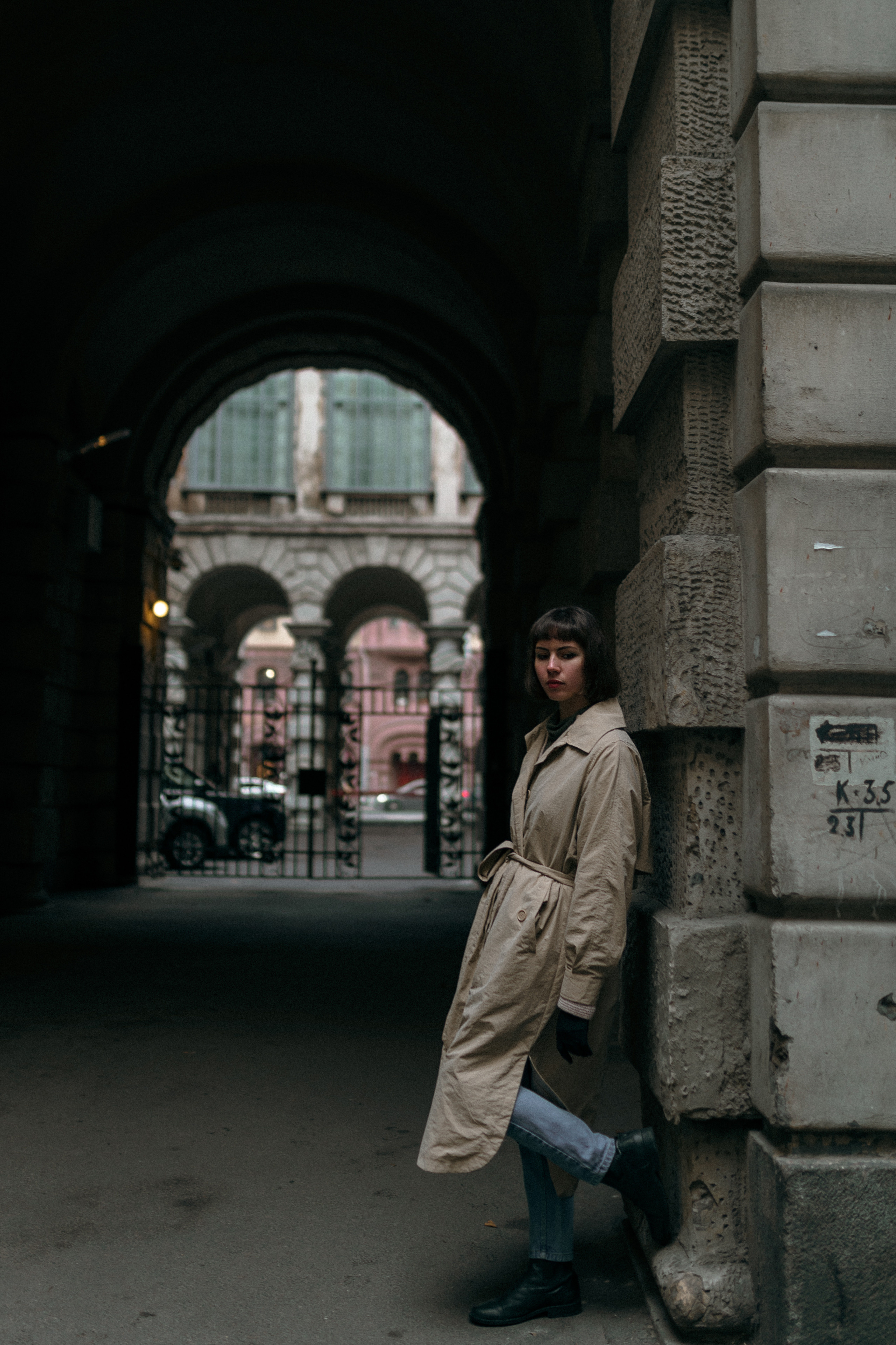 Фотосессия в стиле фильмов Балабанова. Юля Дэй • Фотограф, Санкт-Петербург