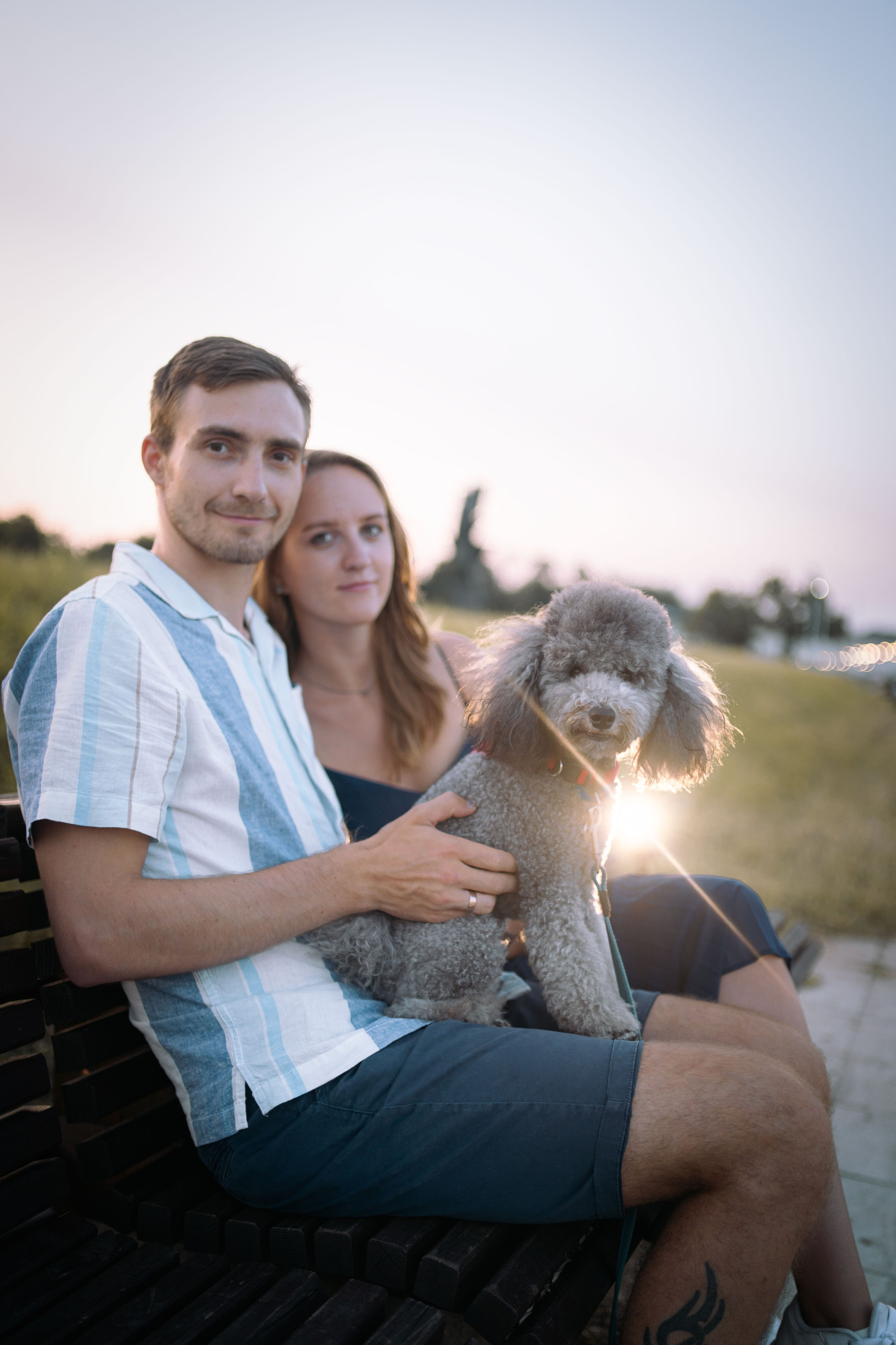 В Белграде на набережной. Фотограф анималист