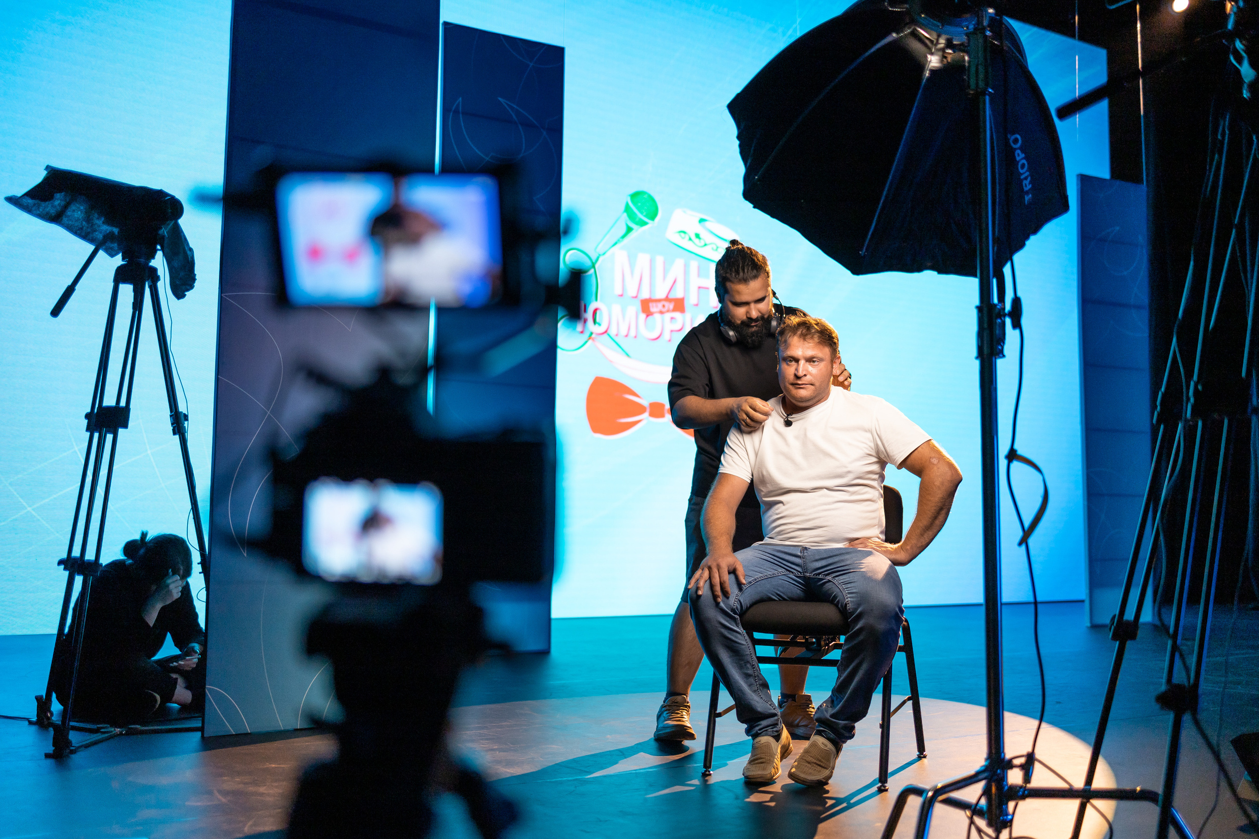 Съемка телепередачи. Фотограф Тимур Биктимеров: портреты, репортажи, фотокниги