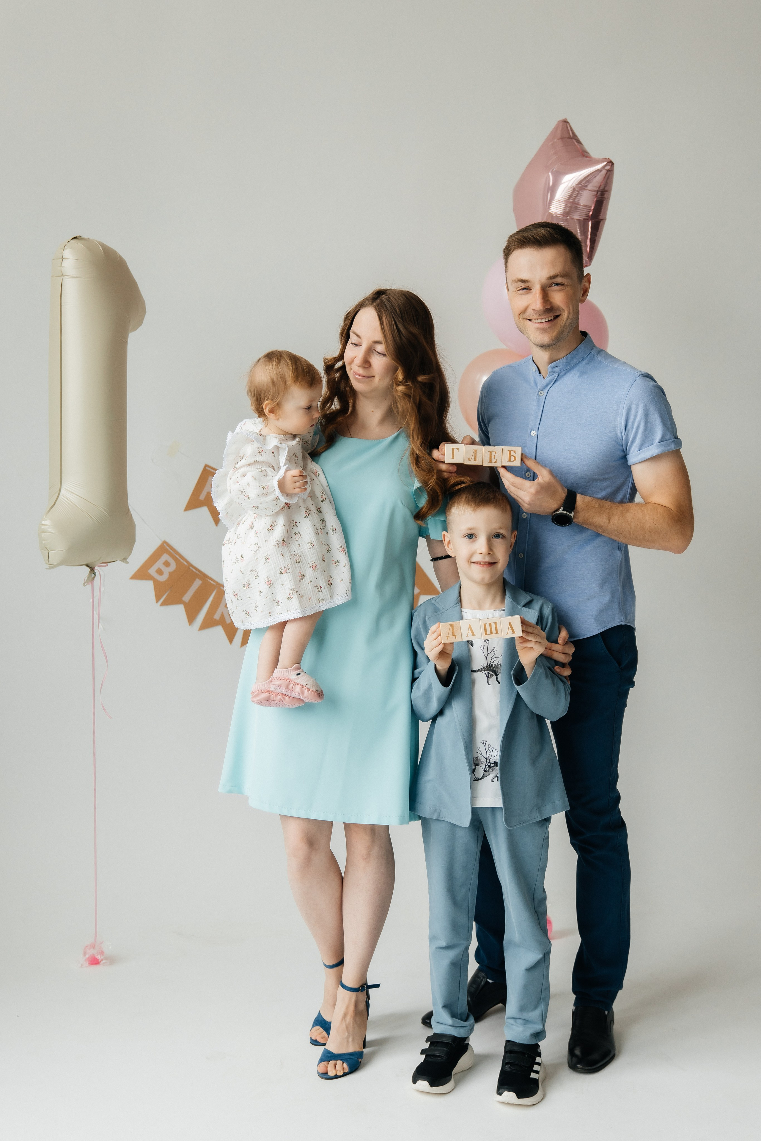 Дашеньке 1 годик. Профессиональный фотограф Кристина Искусных. Талдом- Москва