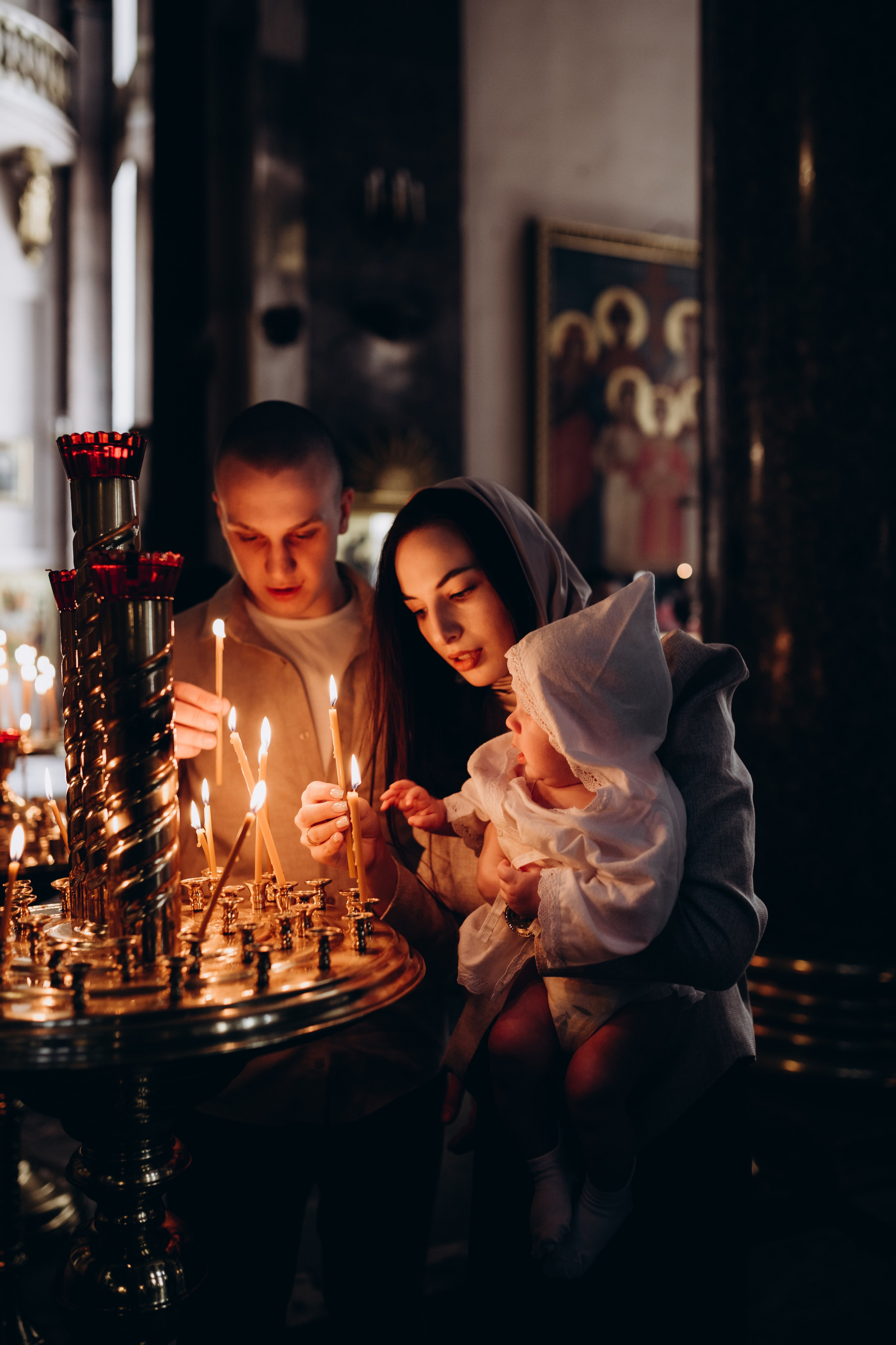 Крещение в Казанском соборе. Фотограф Санкт-Петербург Князева Елизавета