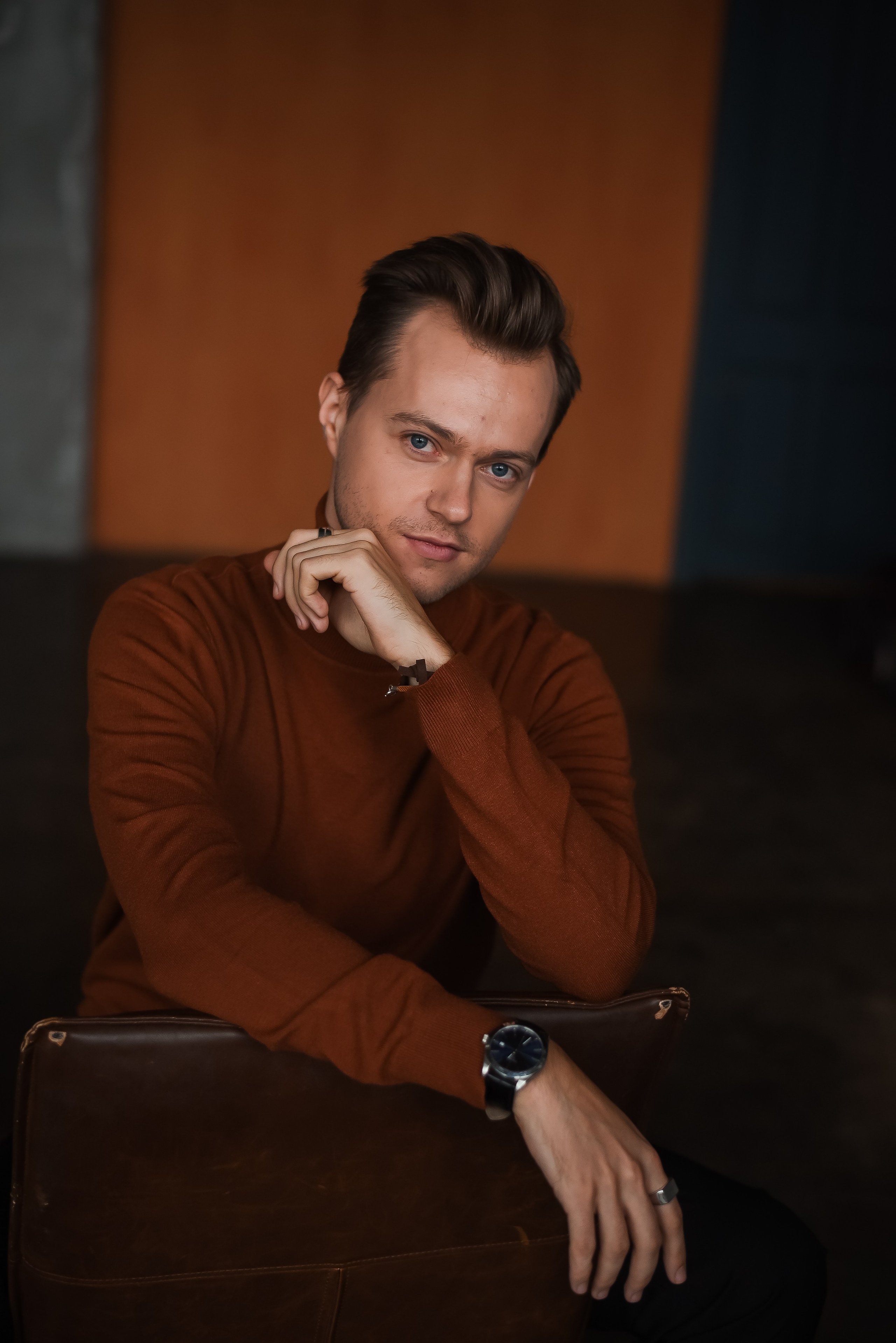 Мужской портрет. Контент фотограф в Москве Лихачева Ксения