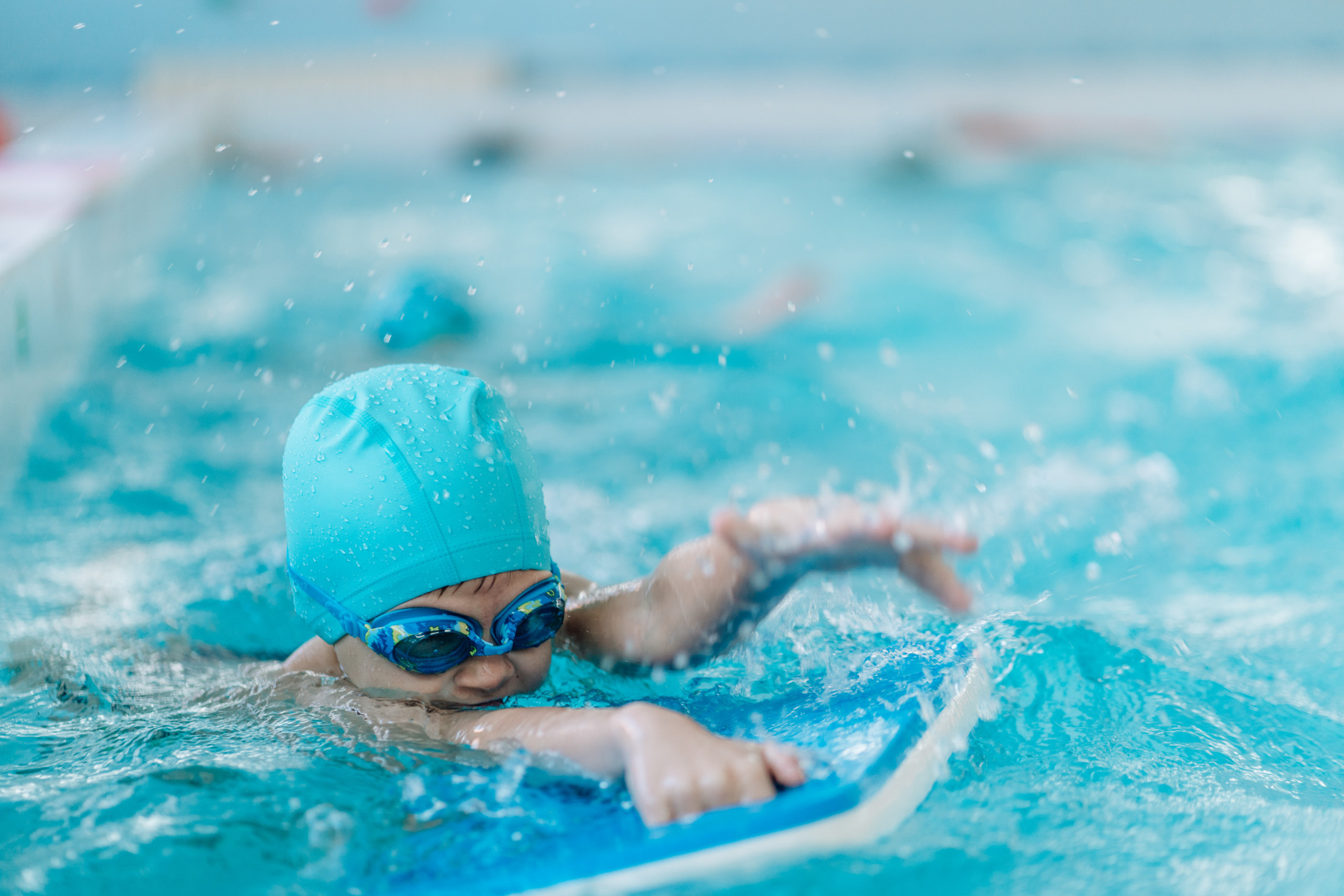 Занятие в бассейне, д/с 300 группа «Улыбка». Детский и семейный фотограф в Красноярске Настя Ярош
