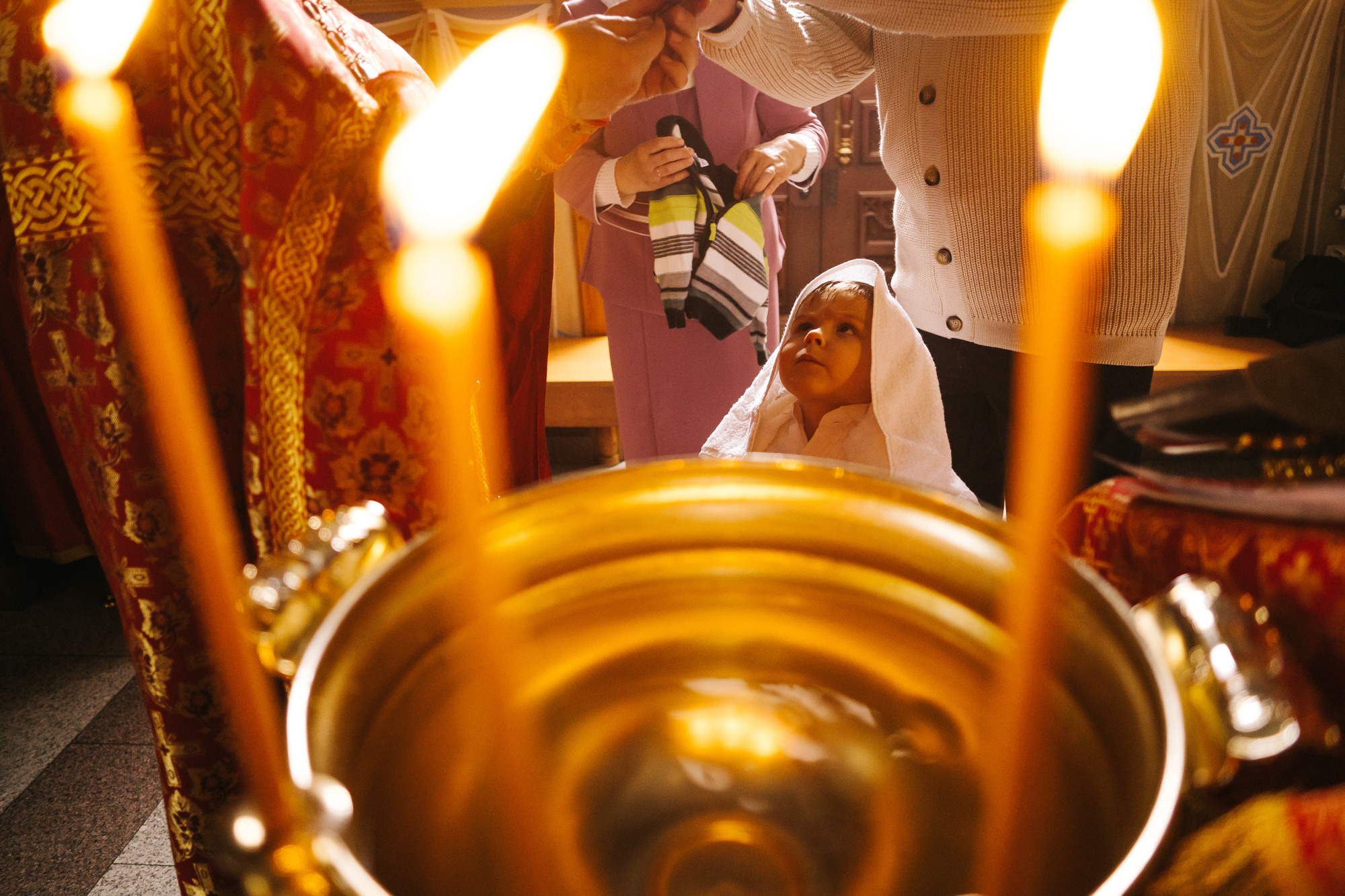 Таинство крещения. Детский и семейный фотограф в Красноярске Настя Ярош