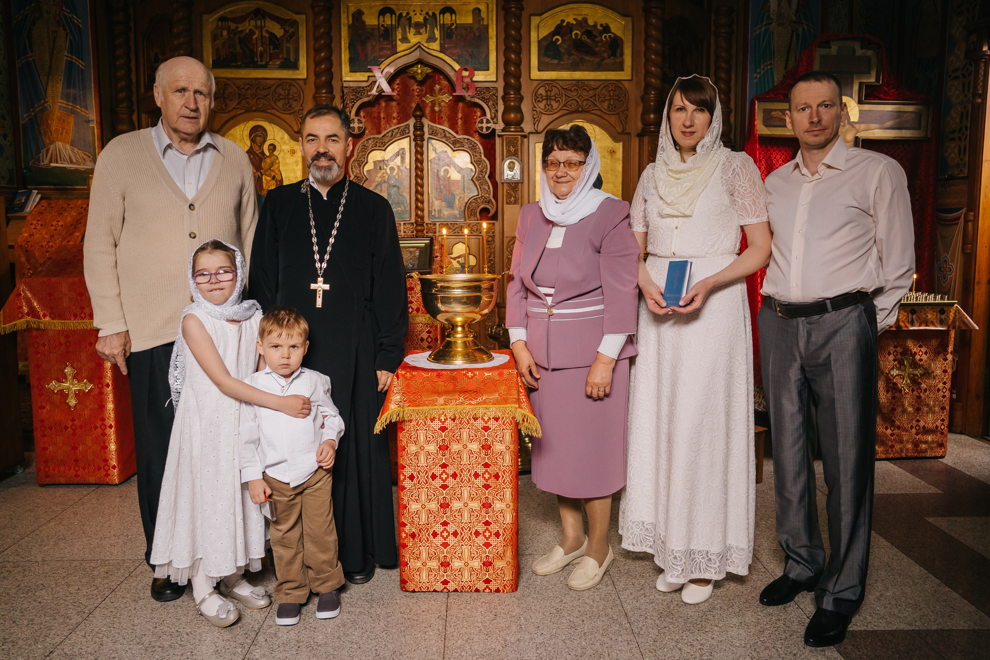 Таинство крещения. Детский и семейный фотограф в Красноярске Настя Ярош