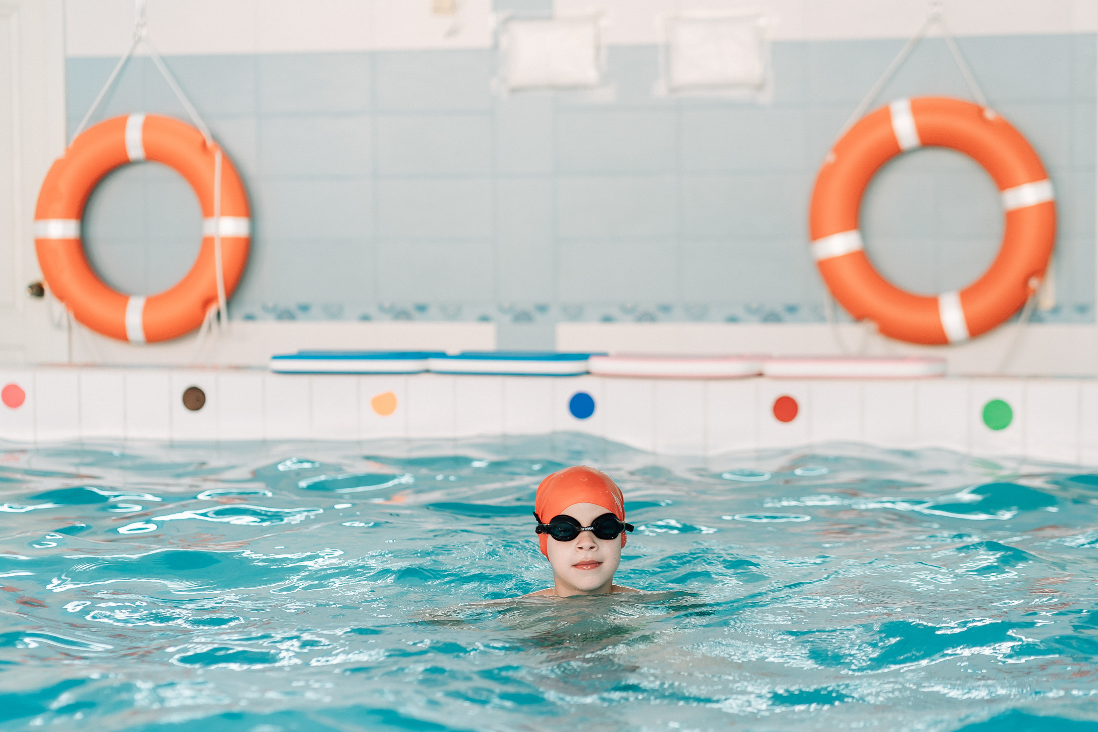Занятие в бассейне, д/с 300 группа «Улыбка». Детский и семейный фотограф в Красноярске Настя Ярош