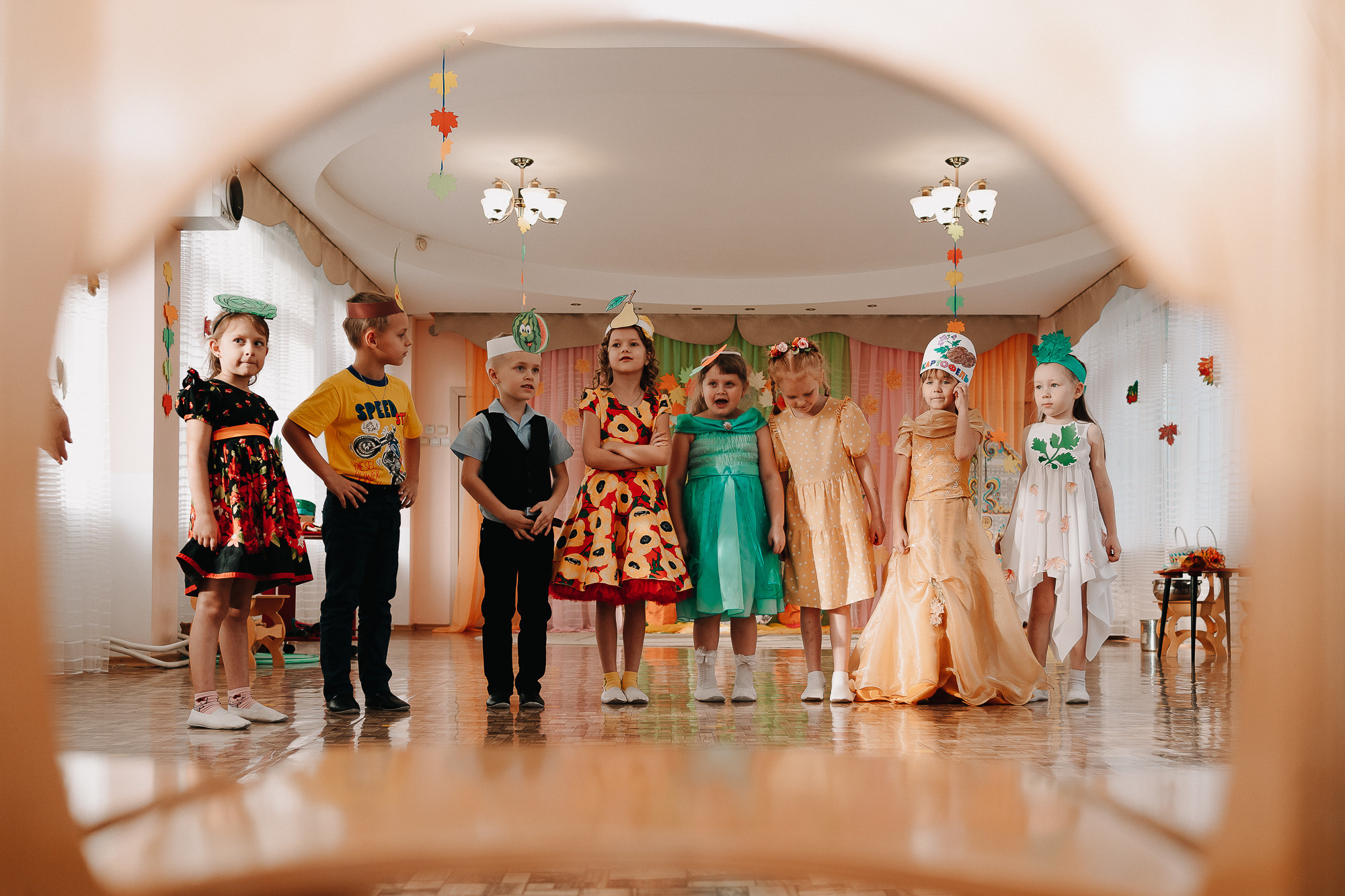 Праздник осени, утренник, д/с 292 группа «Буратино». Детский и семейный фотограф в Красноярске Настя Ярош