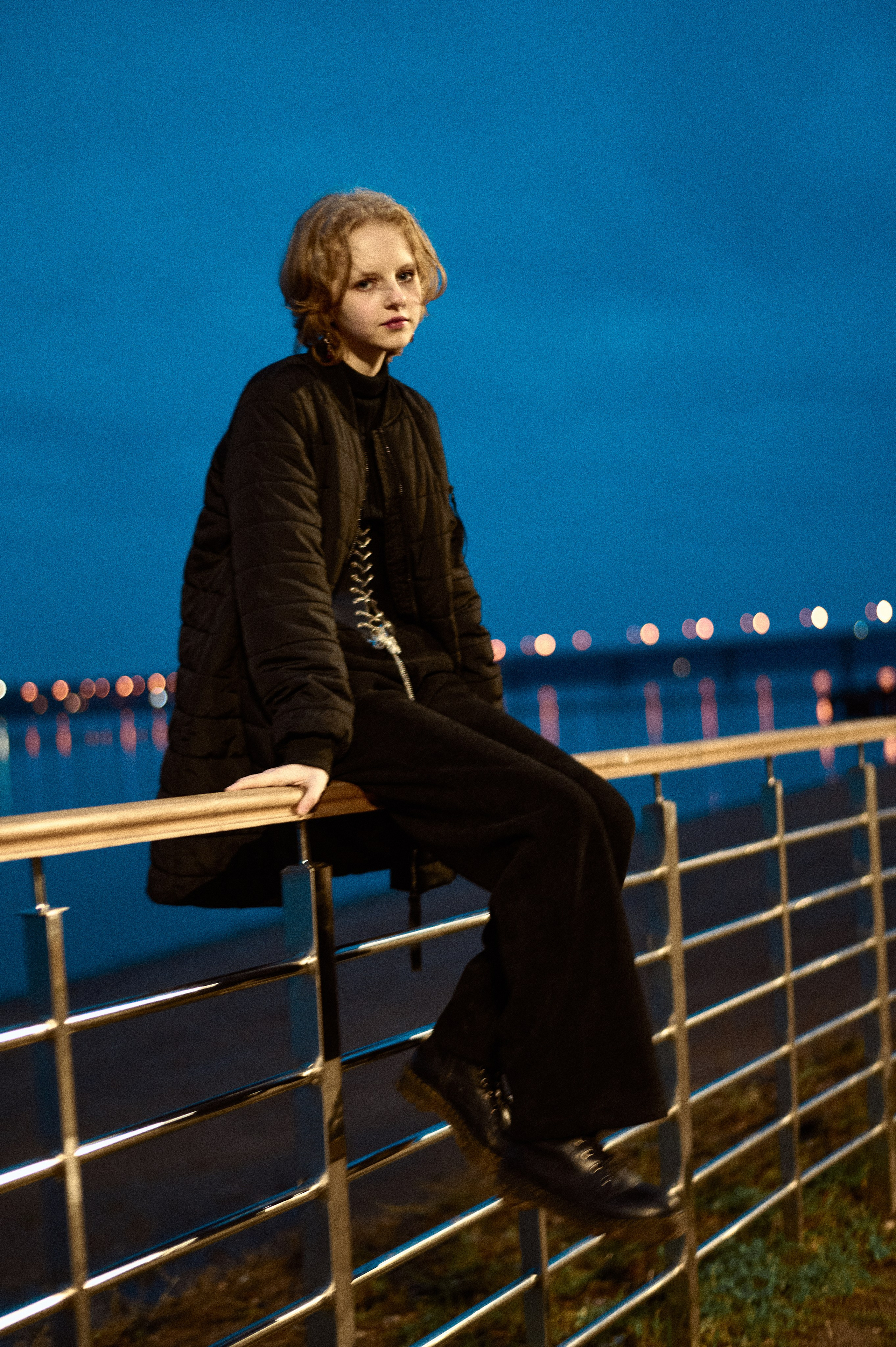 Лиза. Сумерки в лесу. Женский фотограф в Череповце Даша Акулич