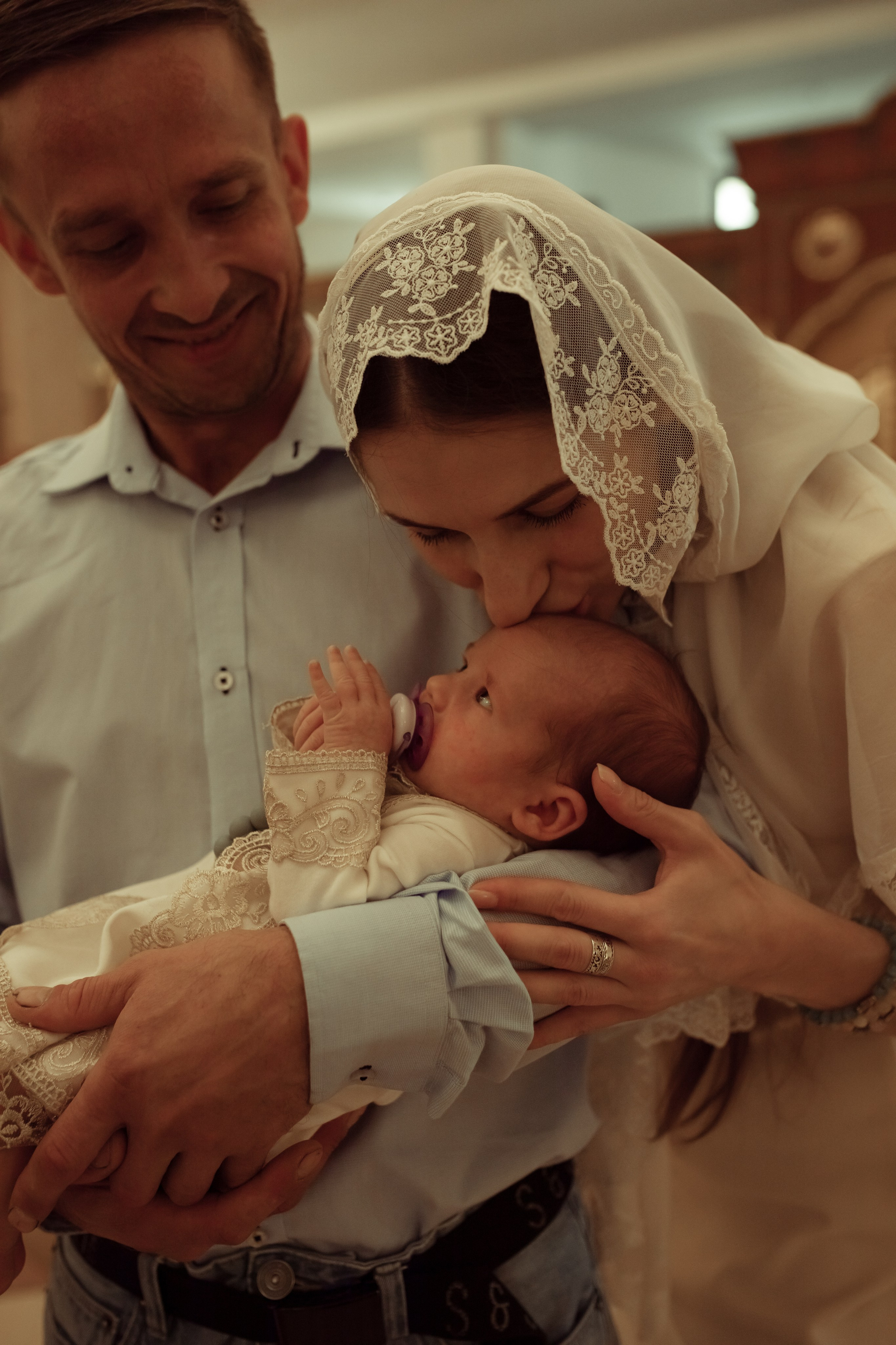 Крещение Анастасии. Семейный и детский фотограф в Москве Дорогова Екатерина