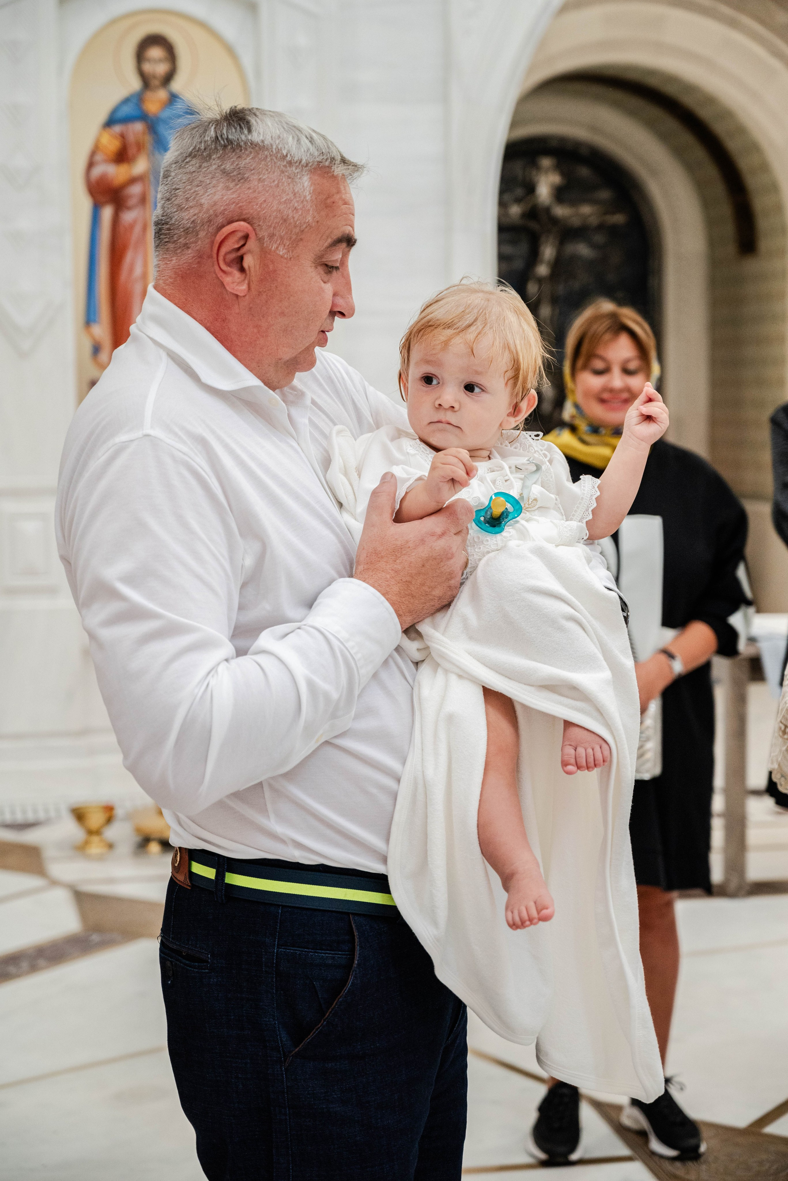 Крещение Олеся. Семейный и детский фотограф Москва