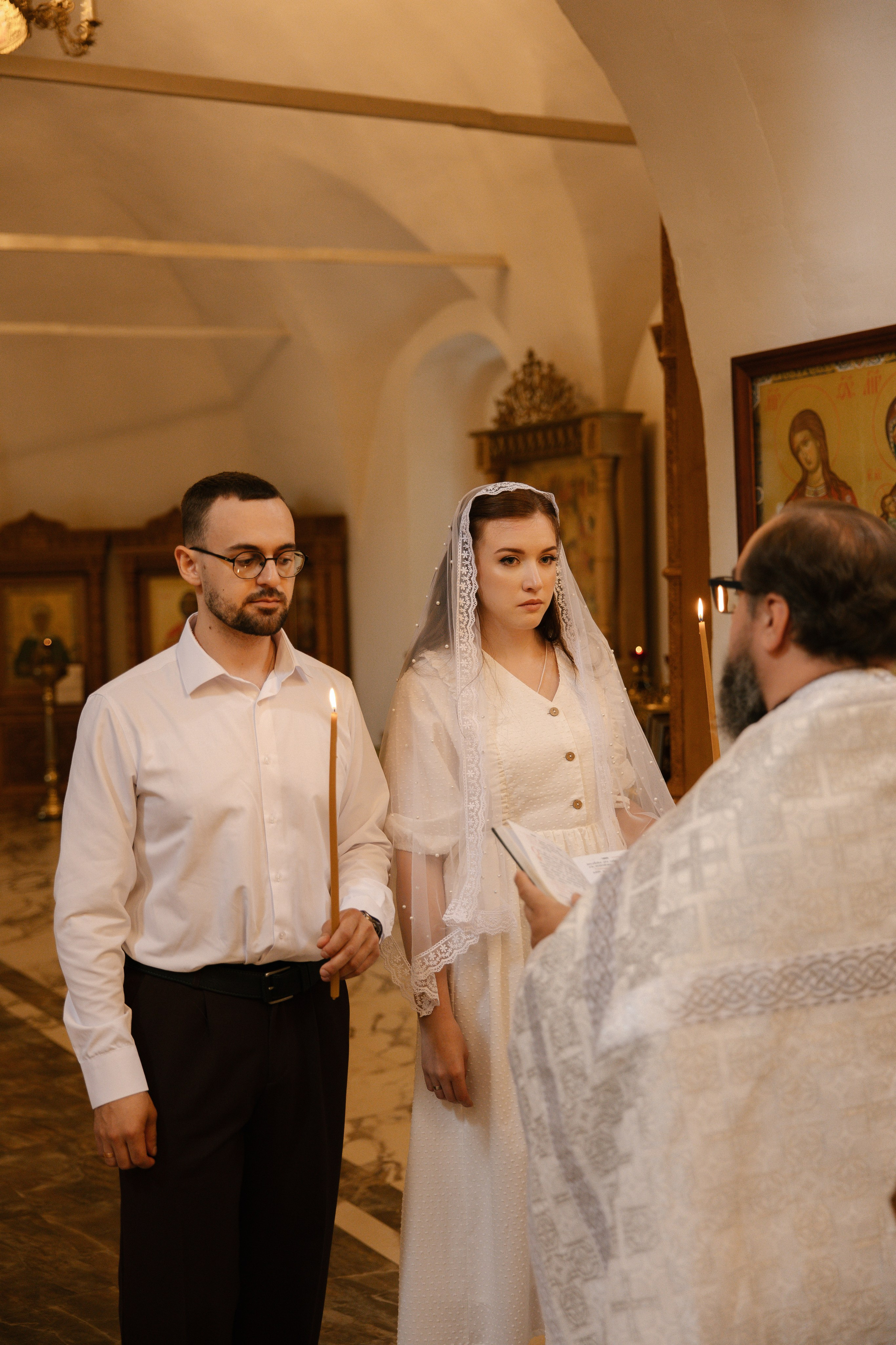 Таинство венчания Сергея и Дарьи. Фотограф Сотникова Вероника