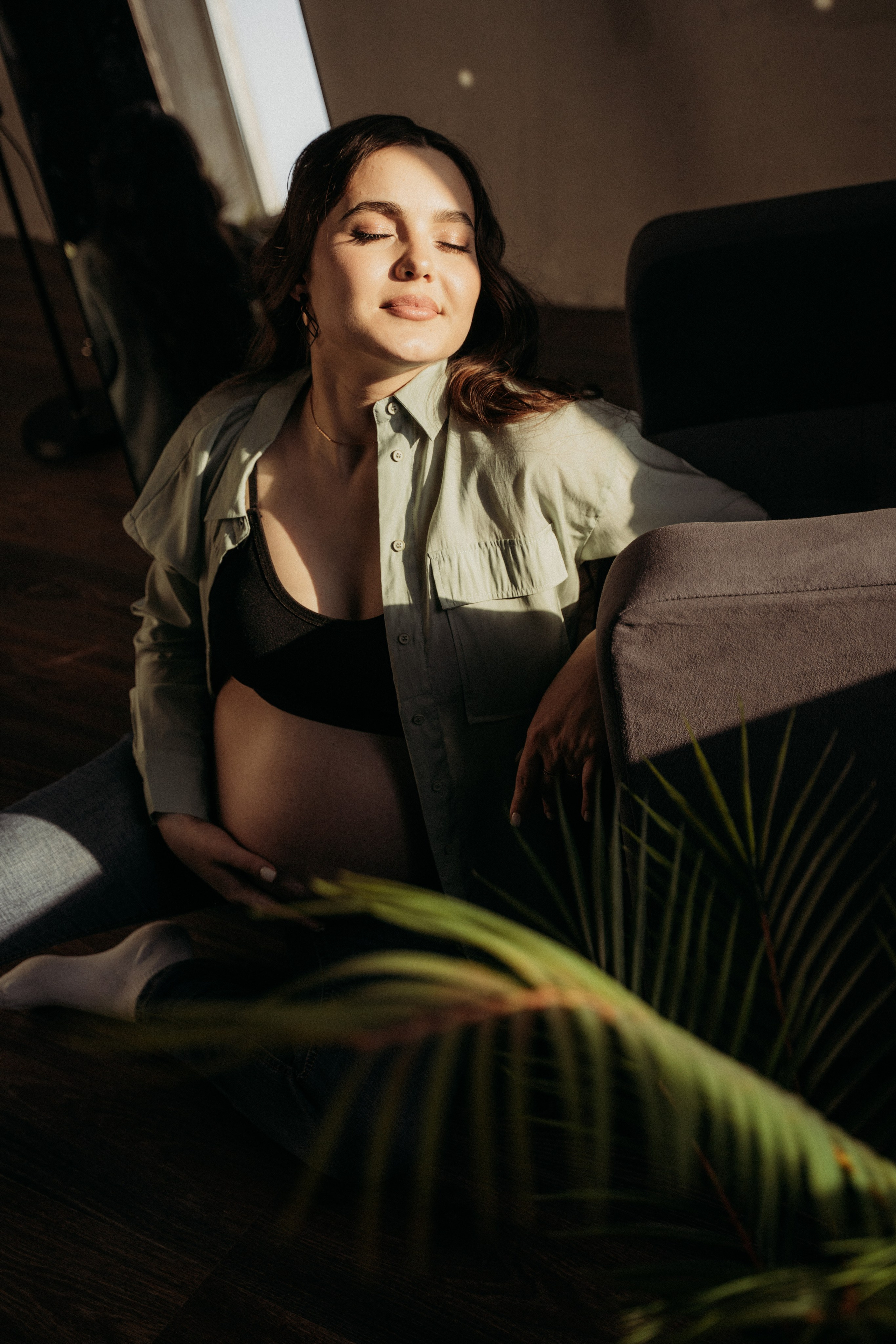 Беременность|Интерьерная съемка