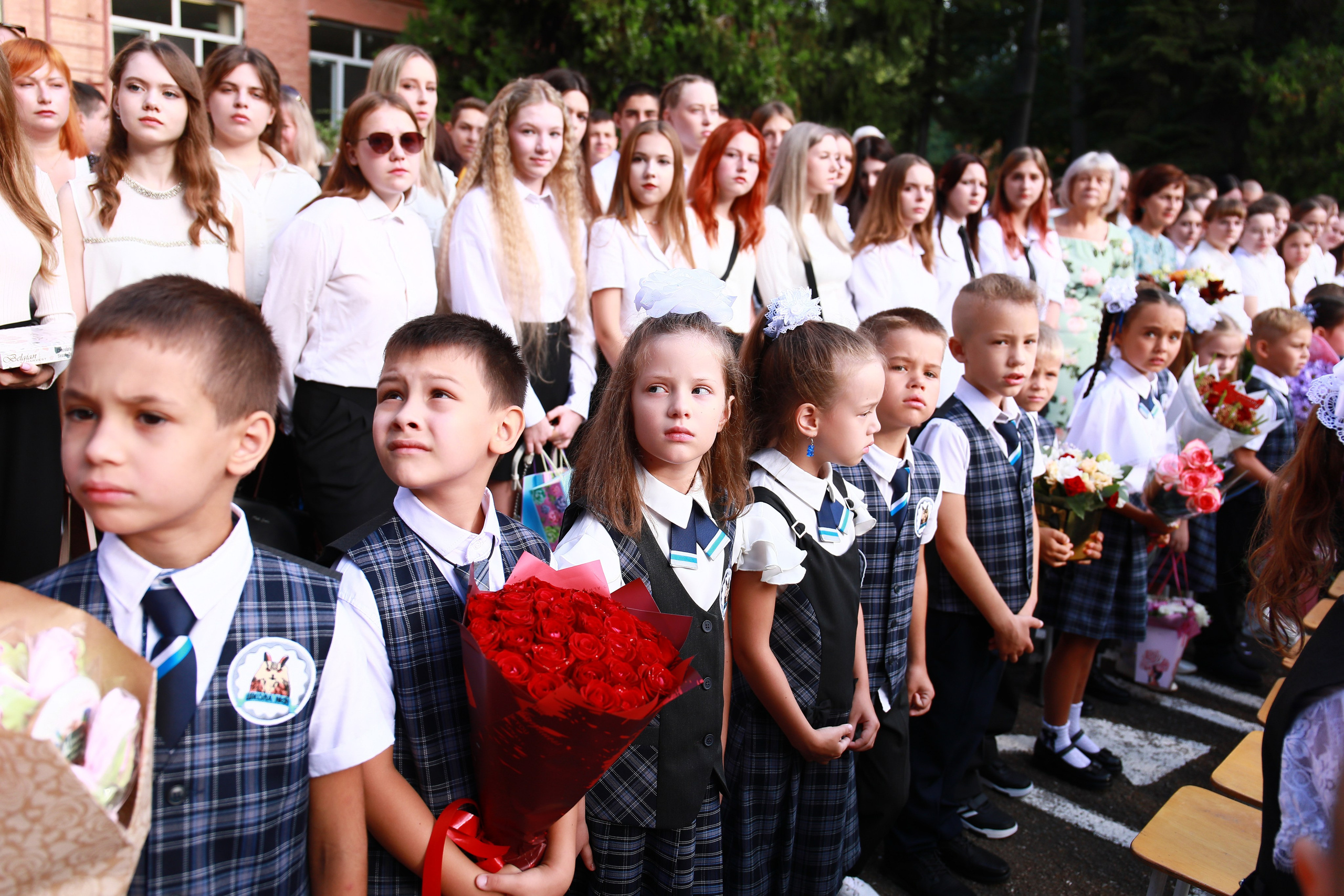1 сентября (Школа 31). Детский семейный фотограф Краснодар