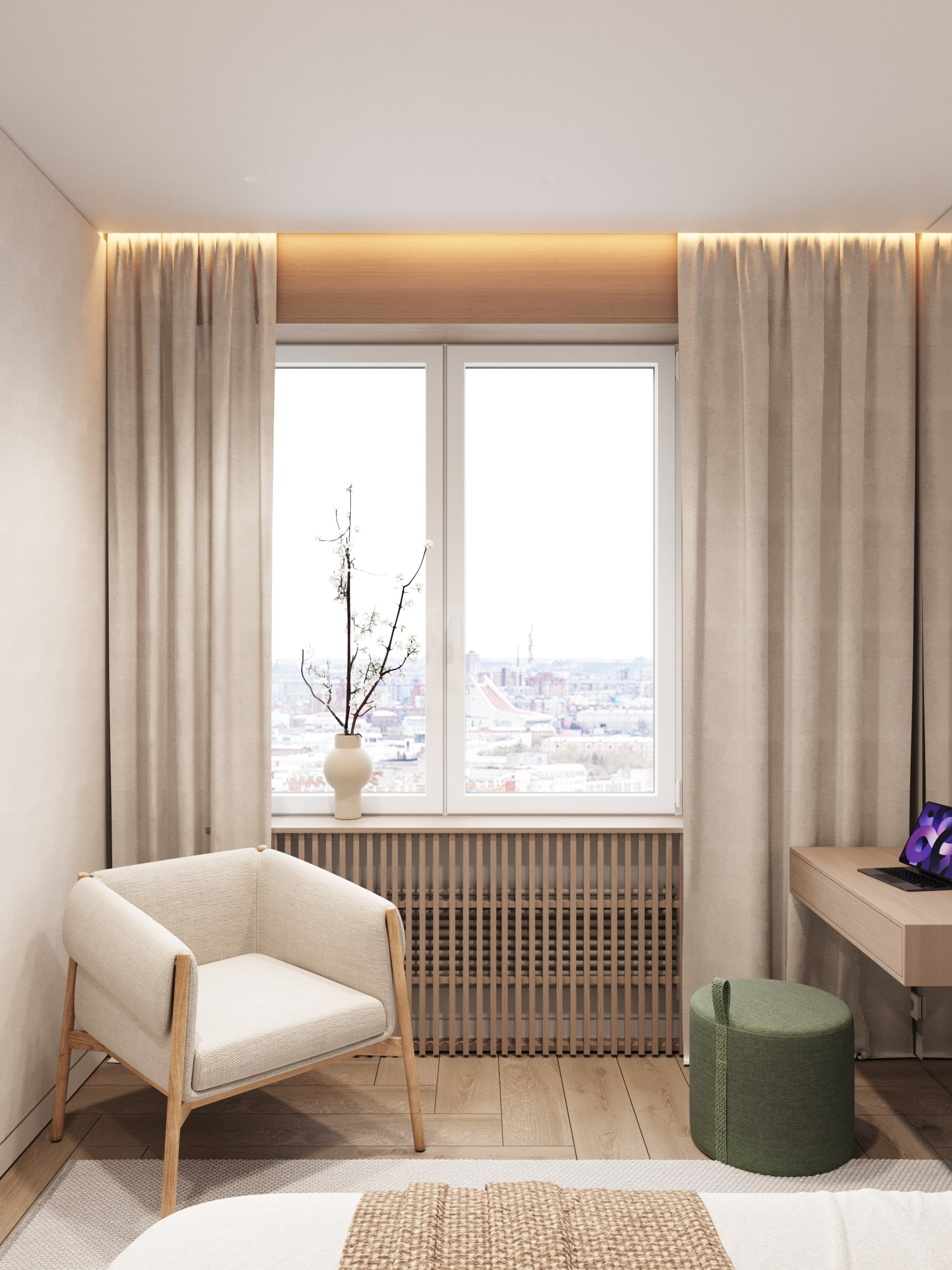 Квартира в Омске. Архитектурные интерьеры