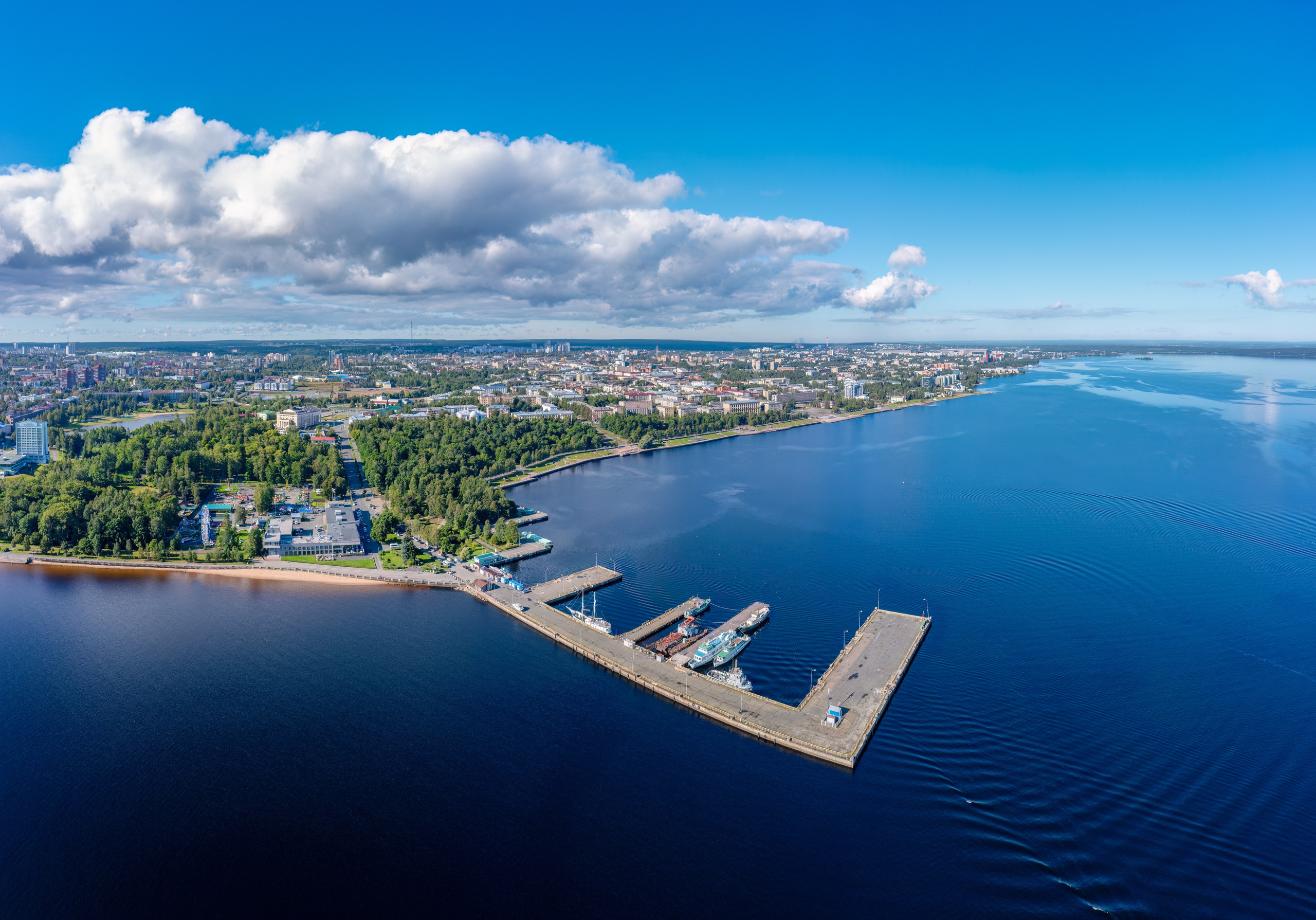 Город. Аэросъемка. Фото и Видео в Карелии. Алексей Фрилунд